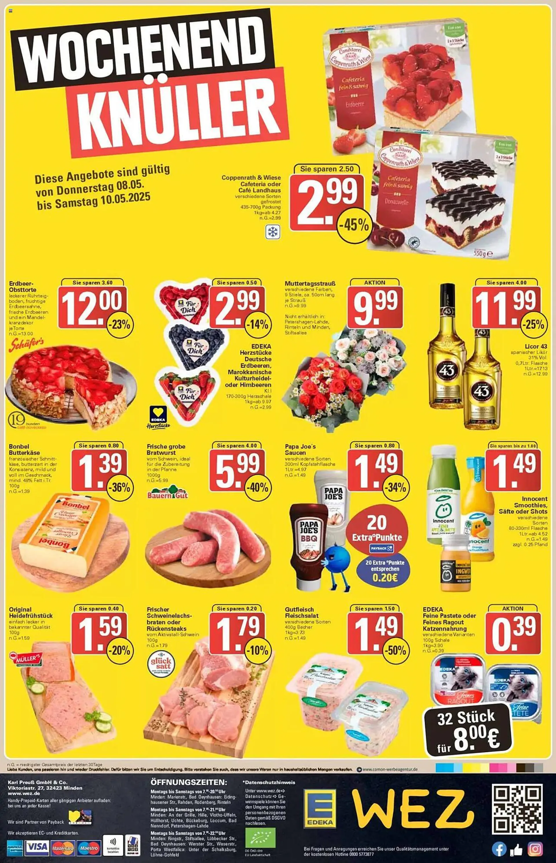 WEZ Prospekt von 5. Mai bis 10. Mai 2025 - Prospekt seite 18
