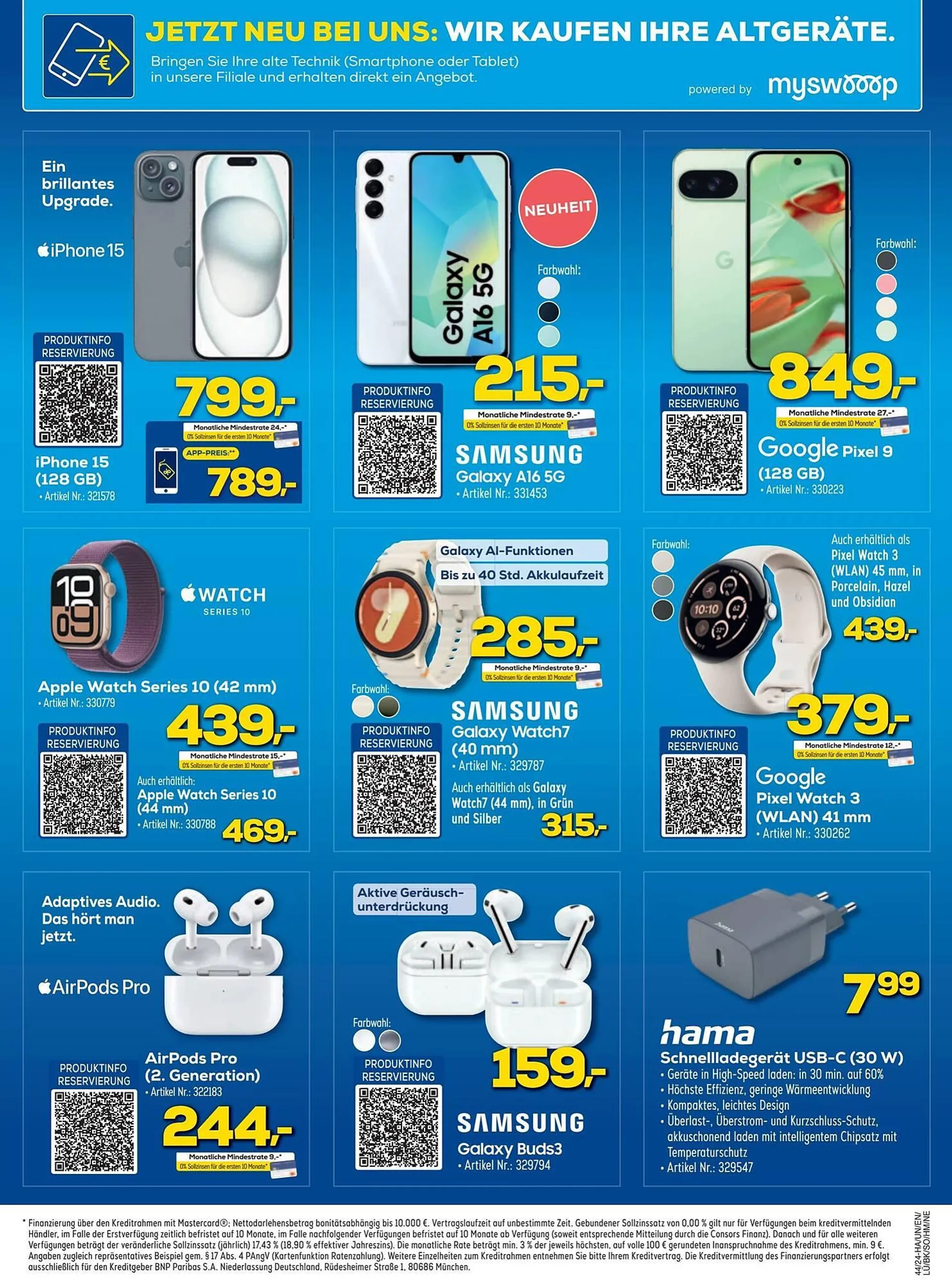 Euronics Berlet Prospekt von 26. Oktober bis 2. November 2024 - Prospekt seite 3