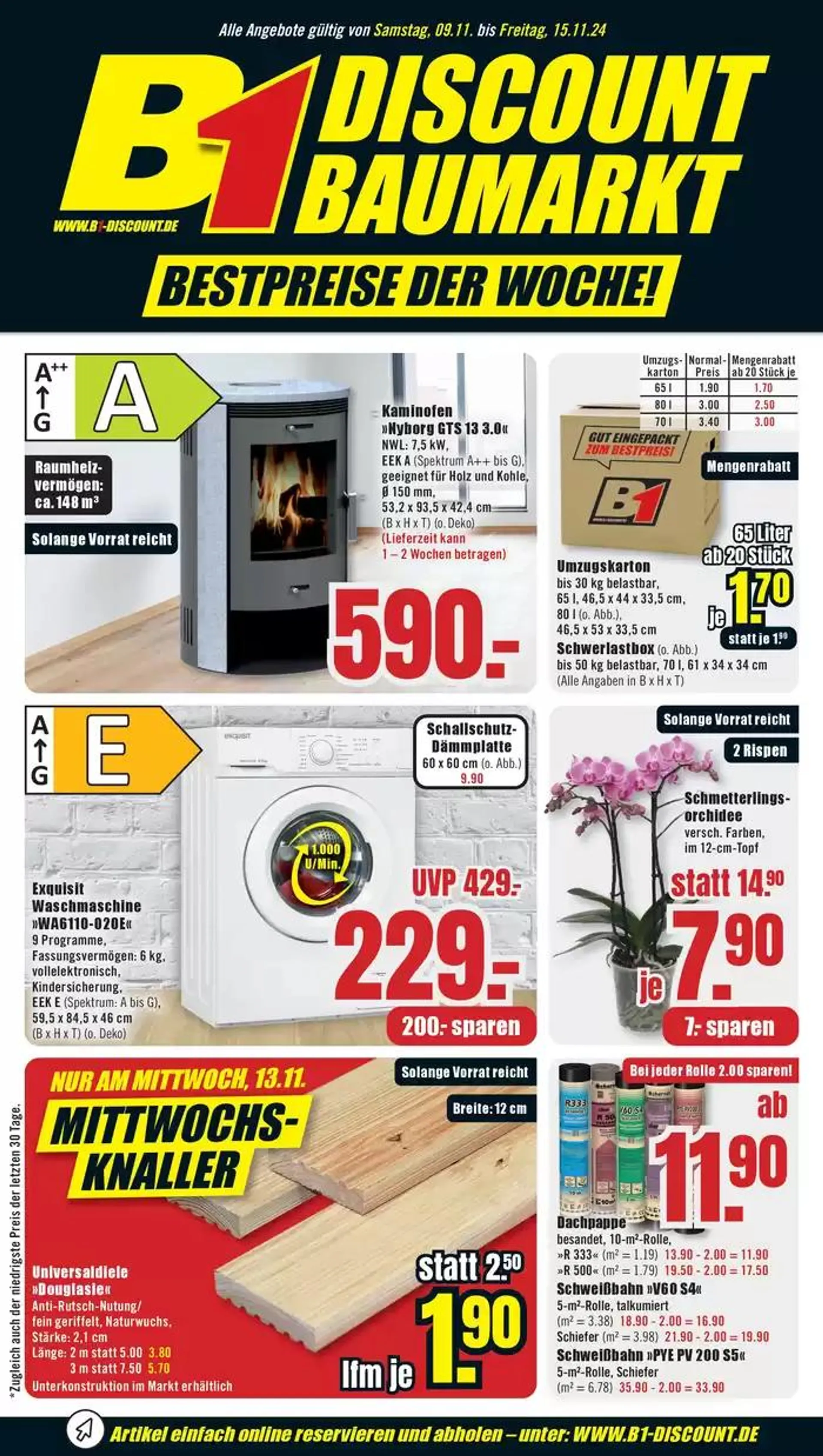 B1 Discount Baumarkt flugblatt - 1