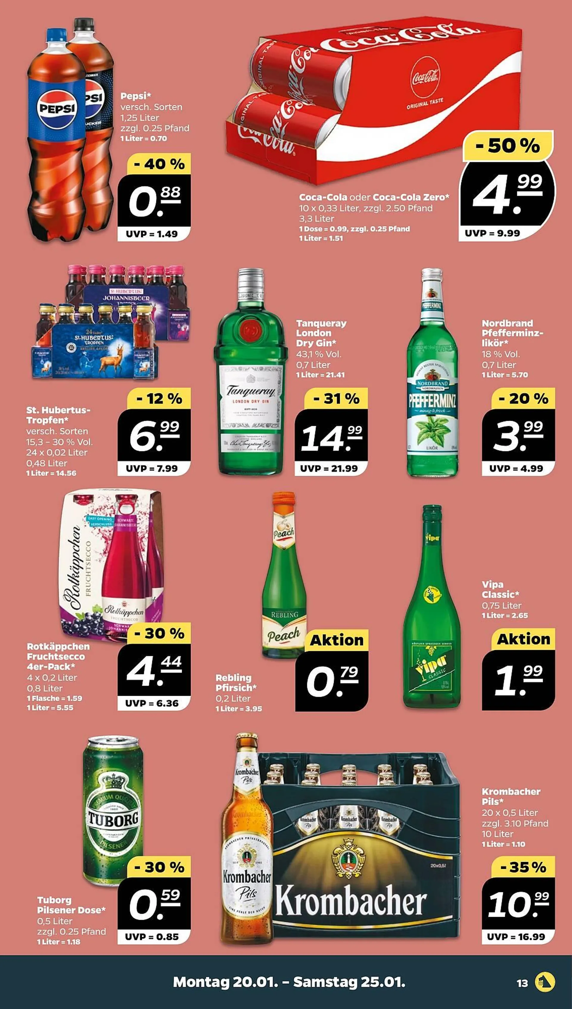 NETTO Prospekt von 20. Januar bis 25. Januar 2025 - Prospekt seite 13