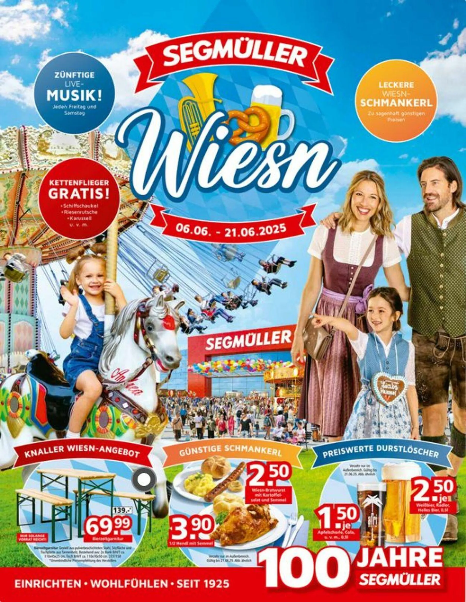 SEGMÜLLER von 7. Juni bis 21. Juni 2025 - Prospekt seite 1