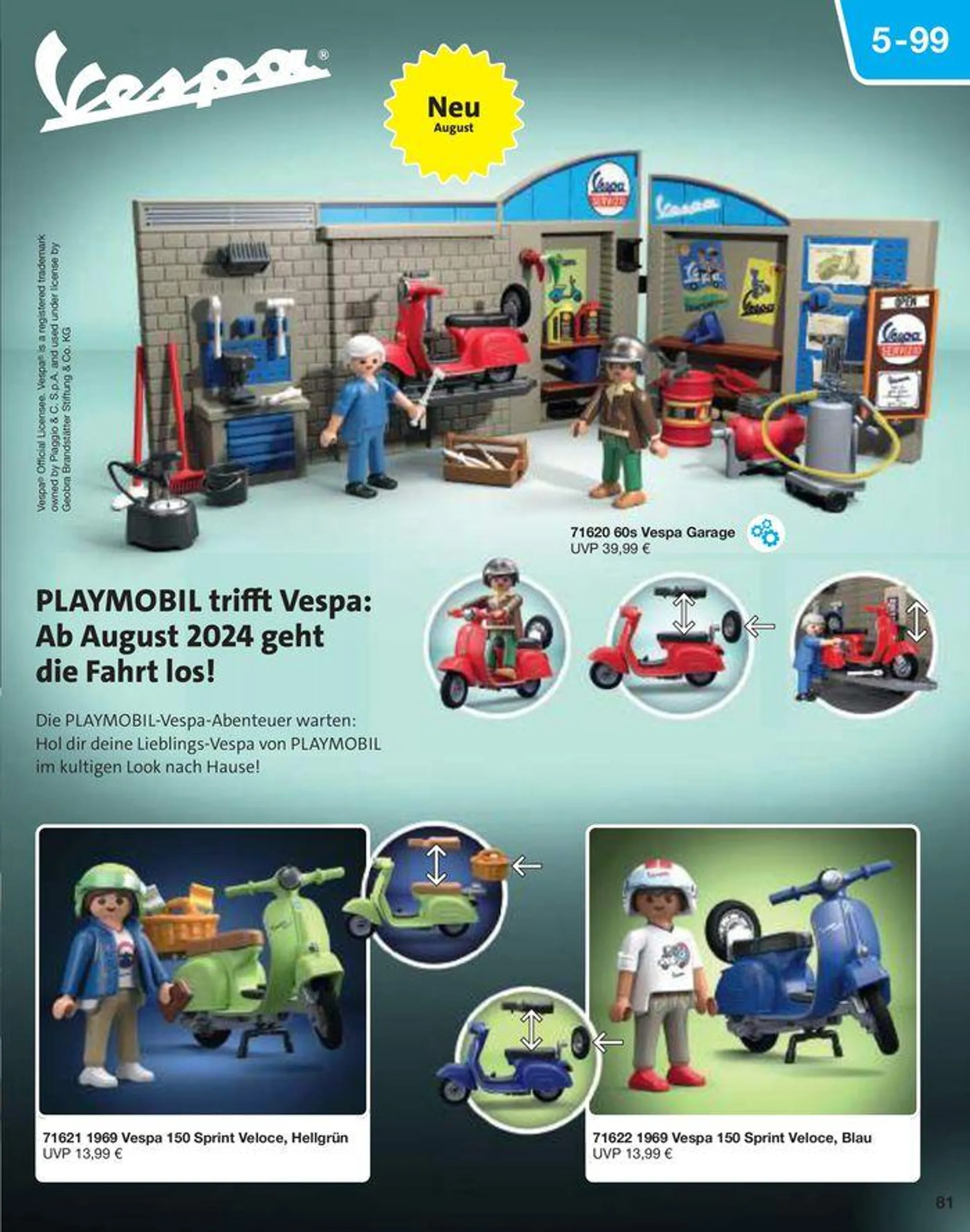 50 Years Of Playmobil von 9. Juli bis 31. Dezember 2024 - Prospekt seite 81