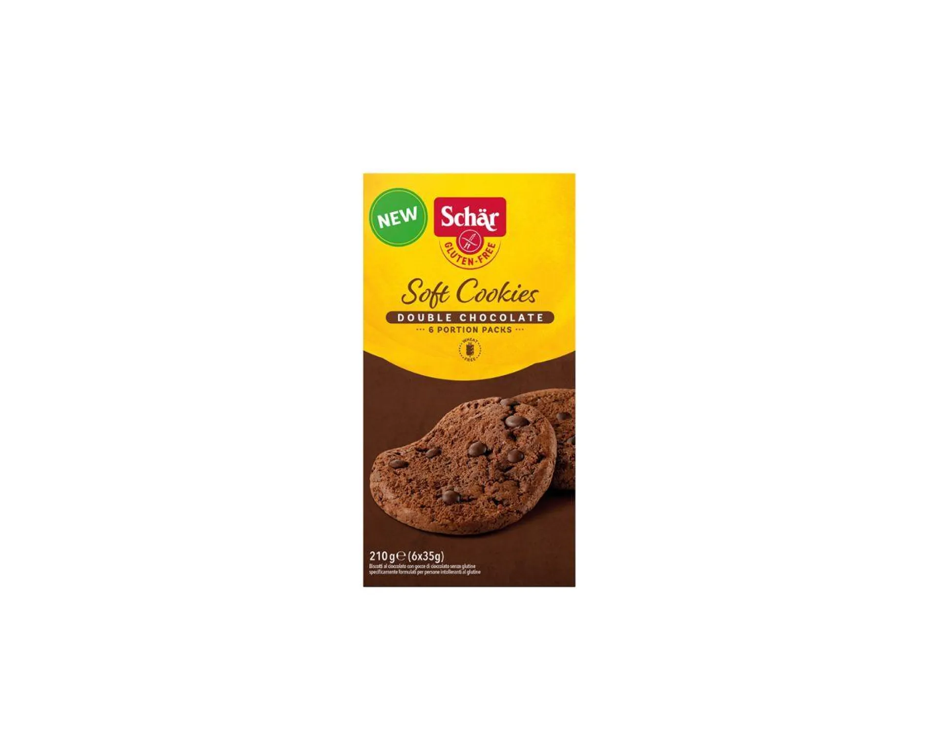 Schär Soft Cookies Double Chocolate 210 g