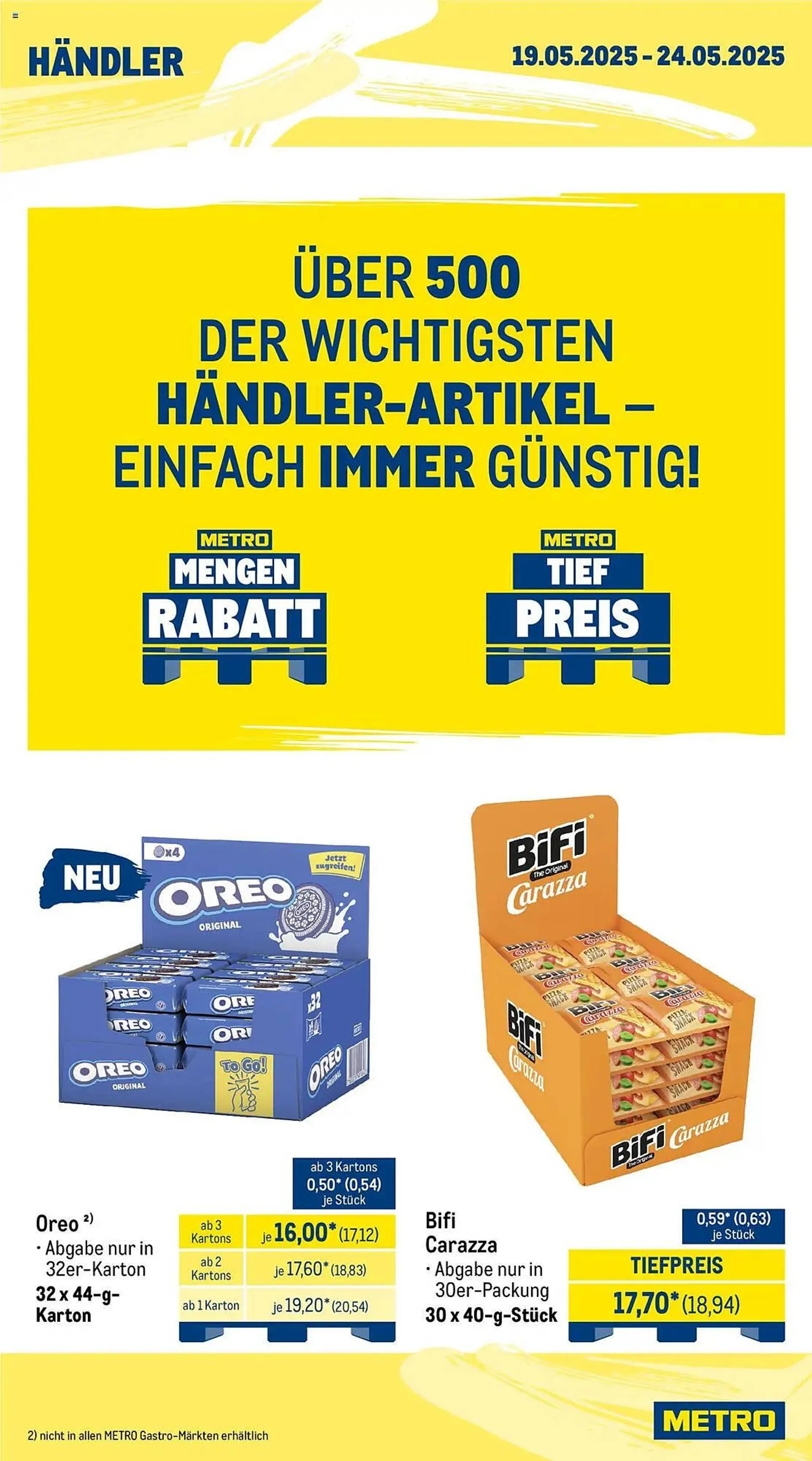 METRO Prospekt von 19. Mai bis 24. Mai 2025 - Prospekt seite 4