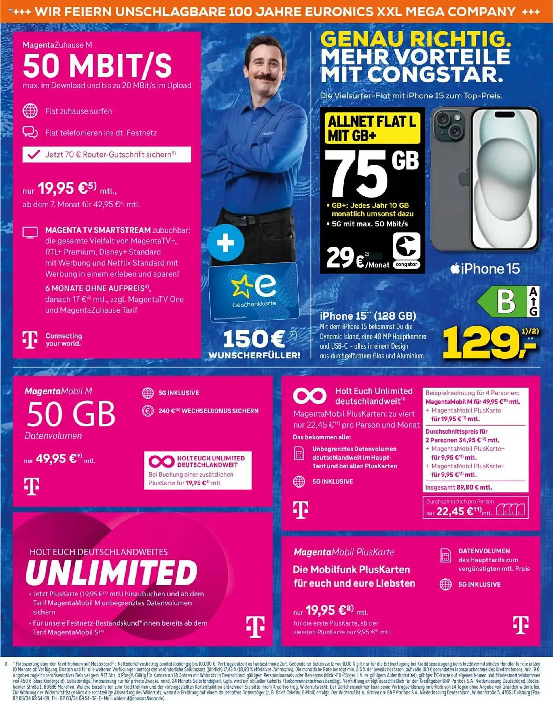 Euronics Prospekt von 2. Juli bis 8. Juli 2025 - Prospekt seite 8