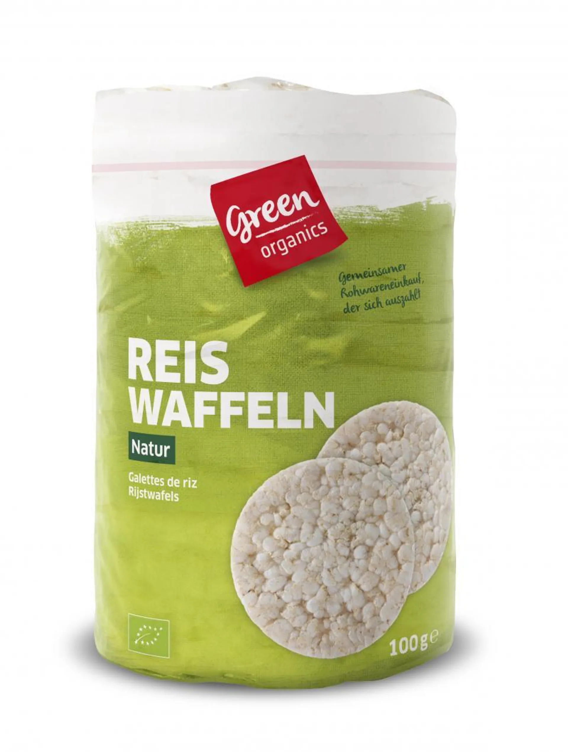 greenorganics Reiswaffeln ohne Salz 100g