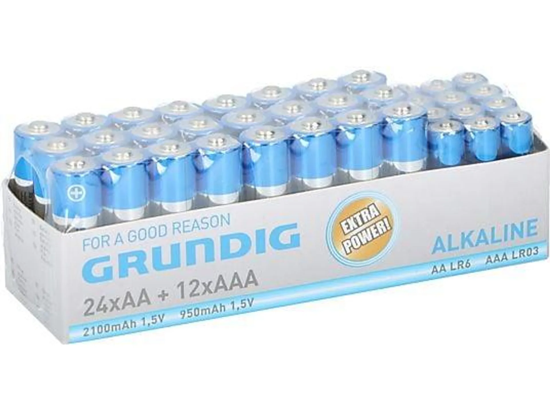 GRUNDIG 098371 LR03/AAA&LR6/AA Batterie 36