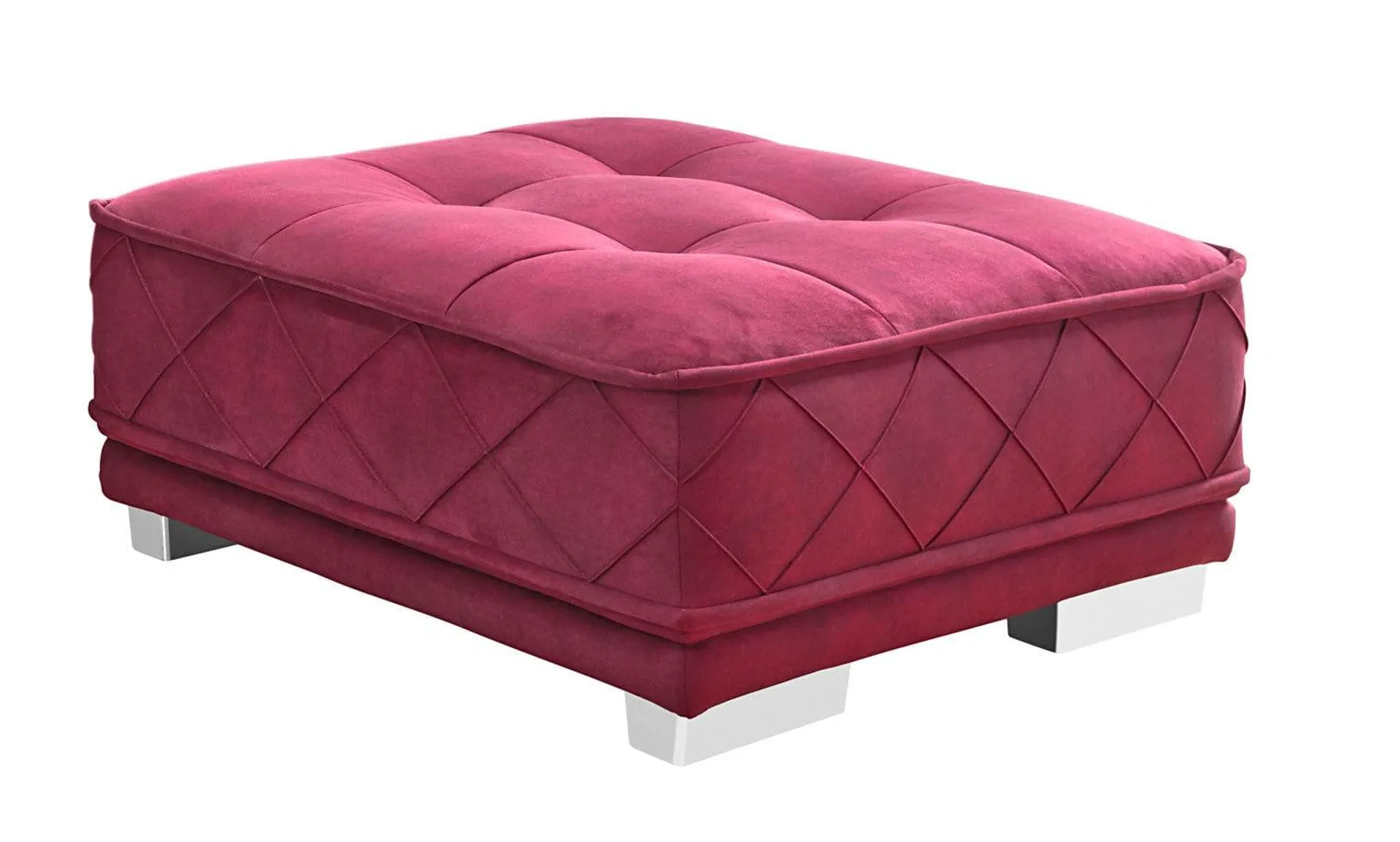 Hocker SANTANA bordeauxrot