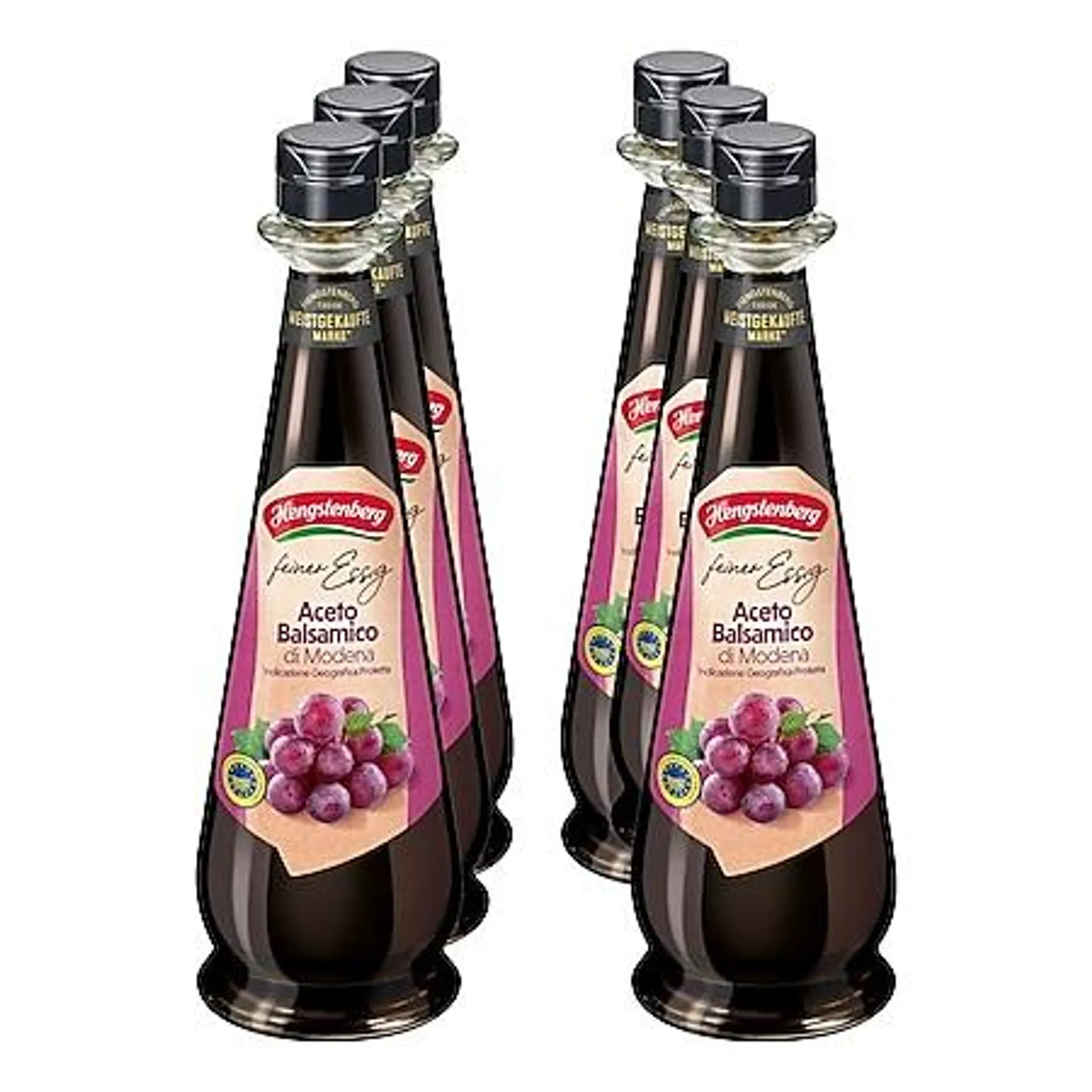 Hengstenberg Aceto Balsamico di Modena 500 ml, 6er Pack