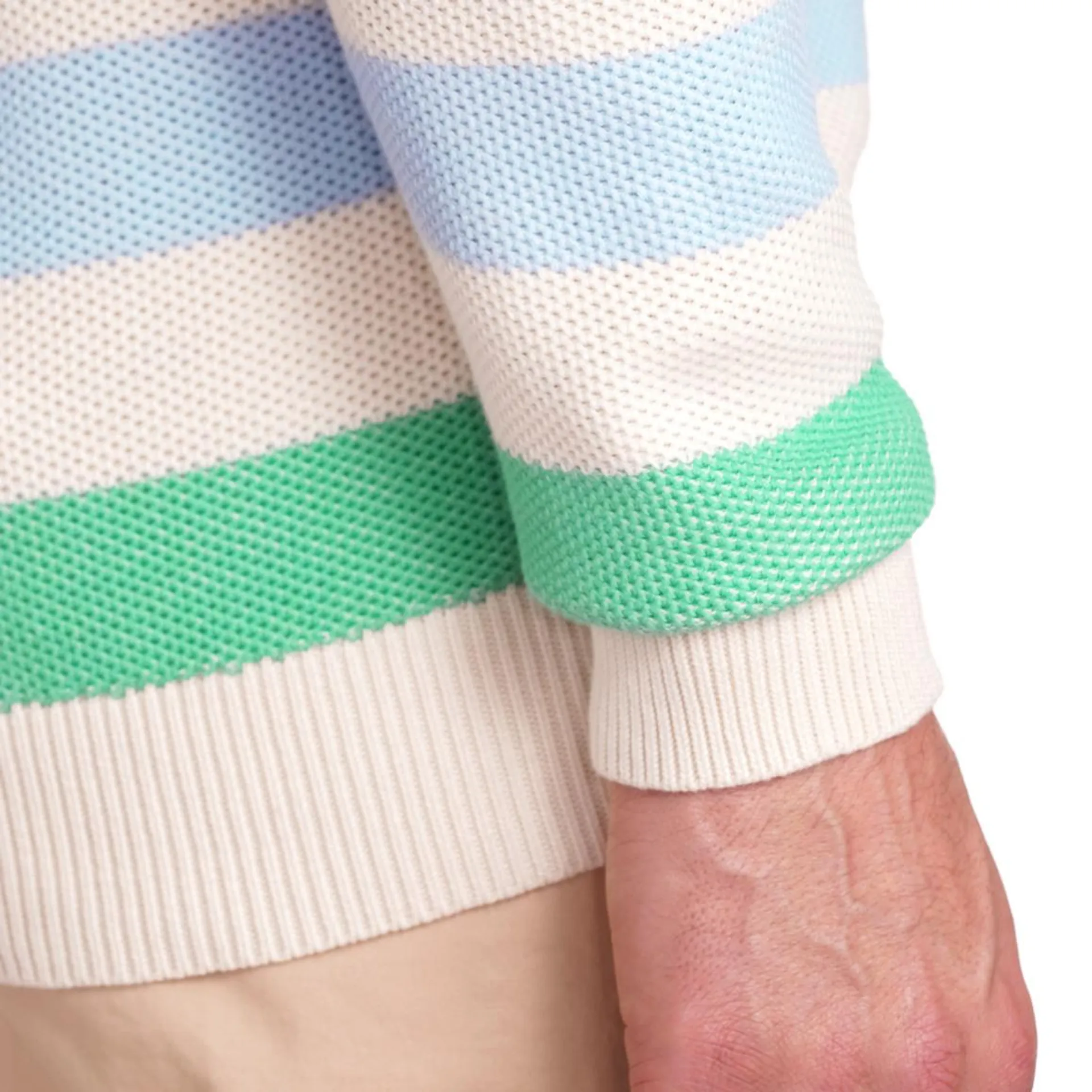 Herren Pullover mit bunten Streifen