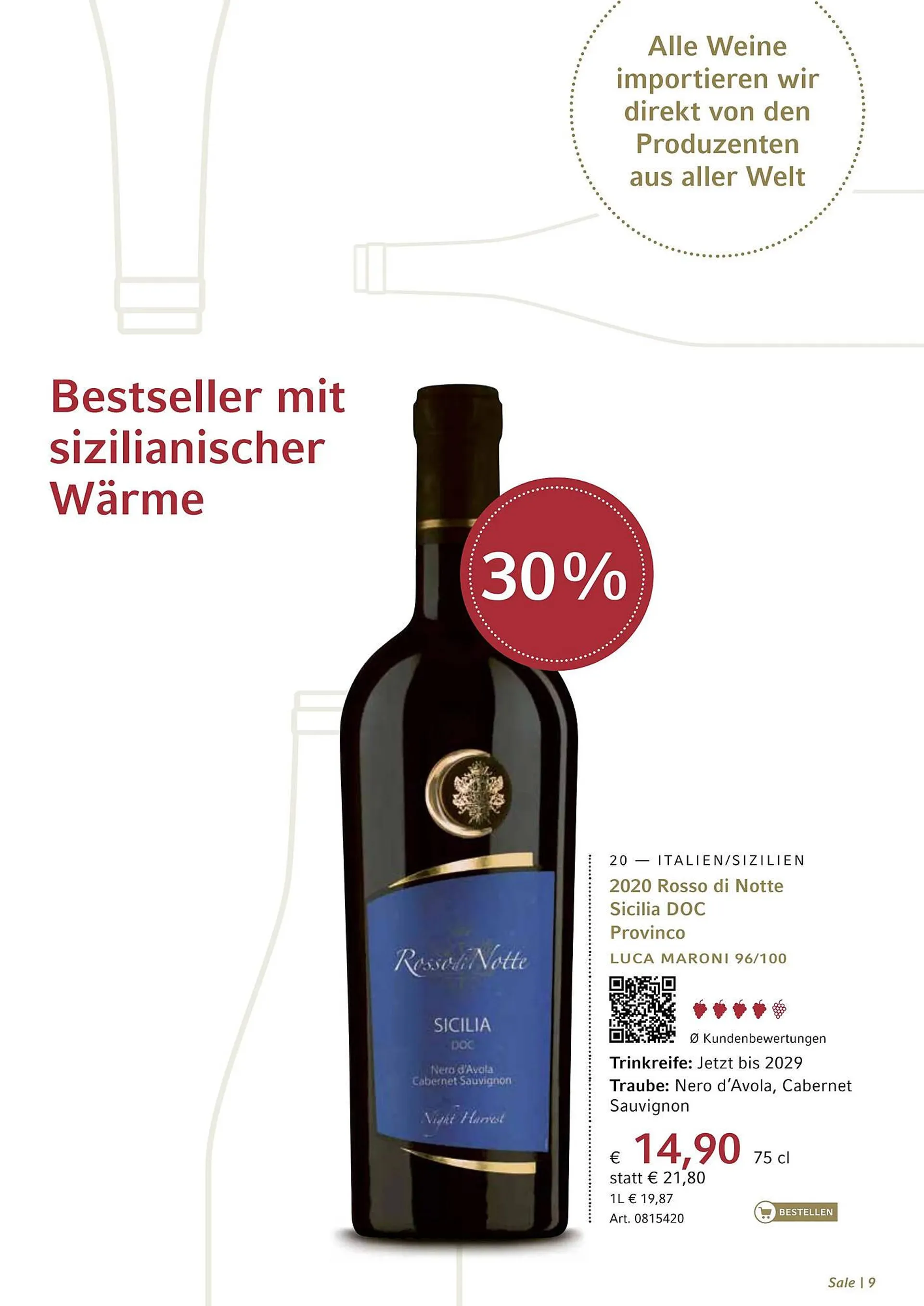 Mövenpick Wein Prospekt von 31. Dezember bis 2. Februar 2025 - Prospekt seite 9