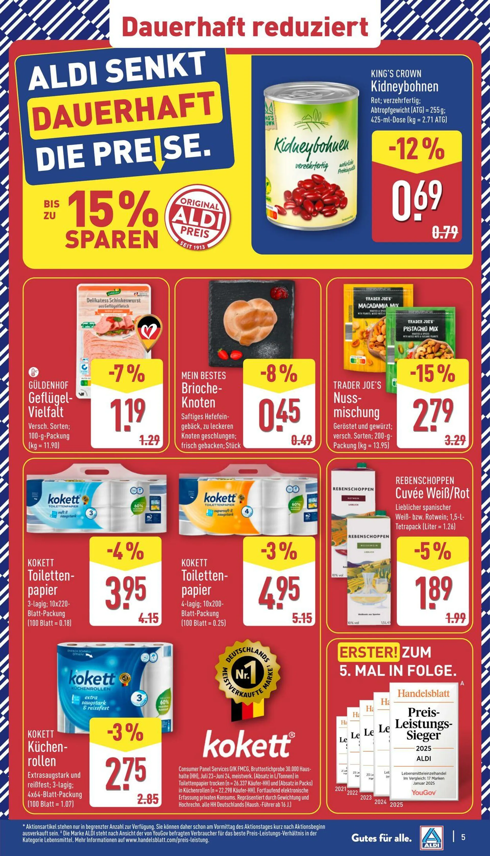 Aldi-Nord von 21. Juli bis 26. Juli 2025 - Prospekt seite 5