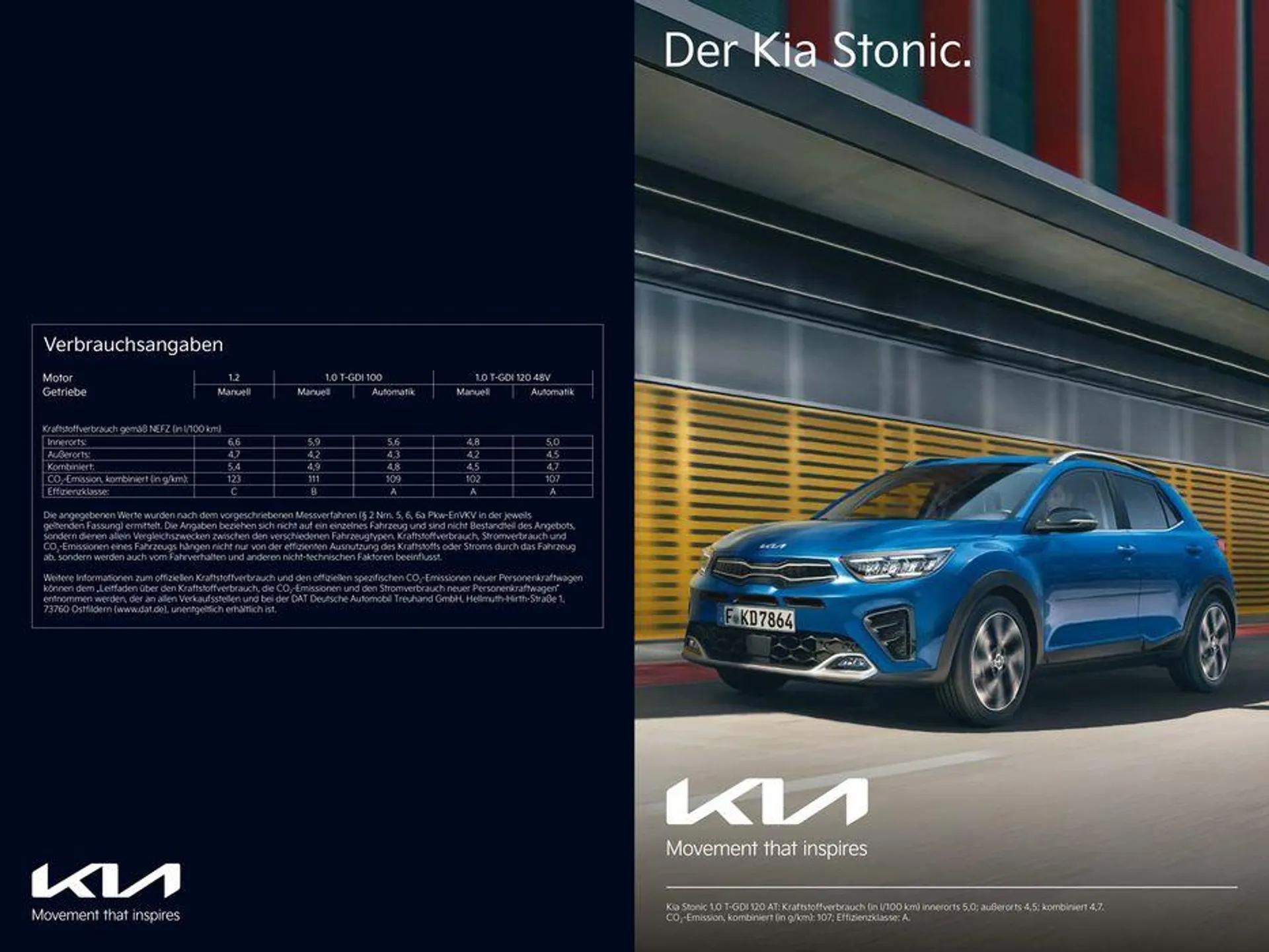 Stonic KIA von 23. Oktober bis 23. Oktober 2025 - Prospekt seite 1