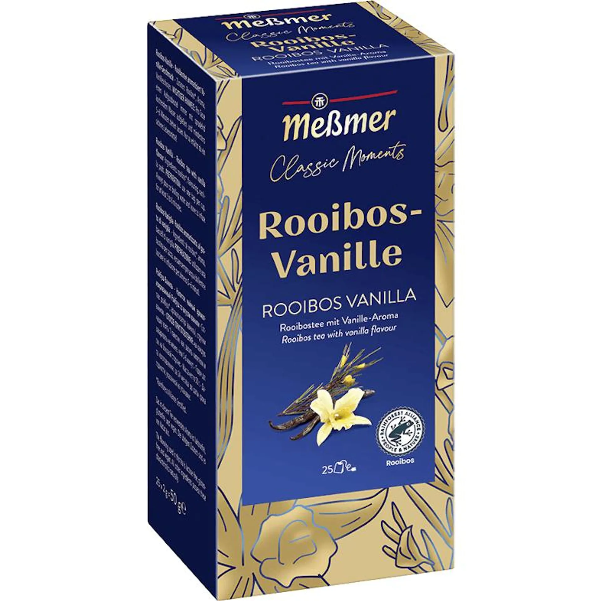 Meßmer Classic Moments Tee Rooibos Vanille 25 Teebeutel (50 g)