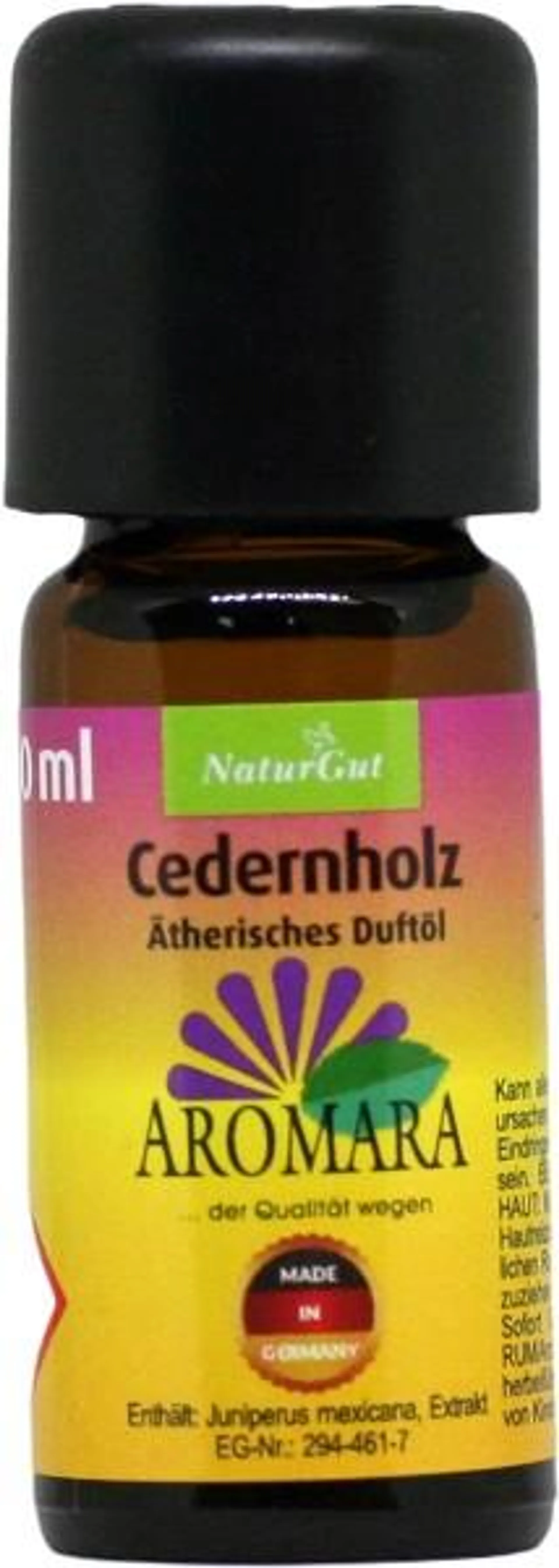 AROMARA Ätherisches Duftöl Cedernholz Cedernholzöl Zedernussöl Juniperus mex.