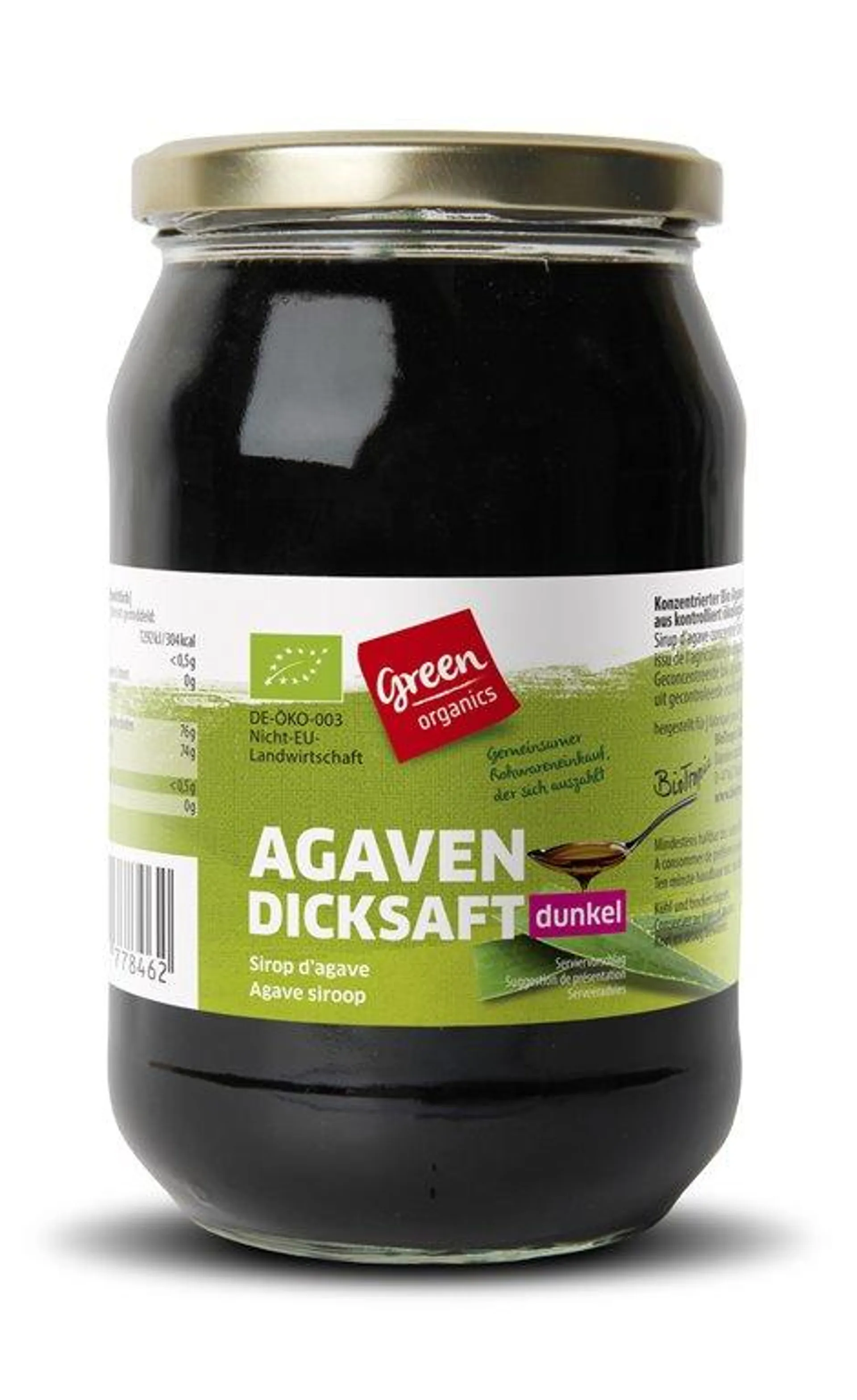 greenorganics Agavendicksaft dunkel 1kg