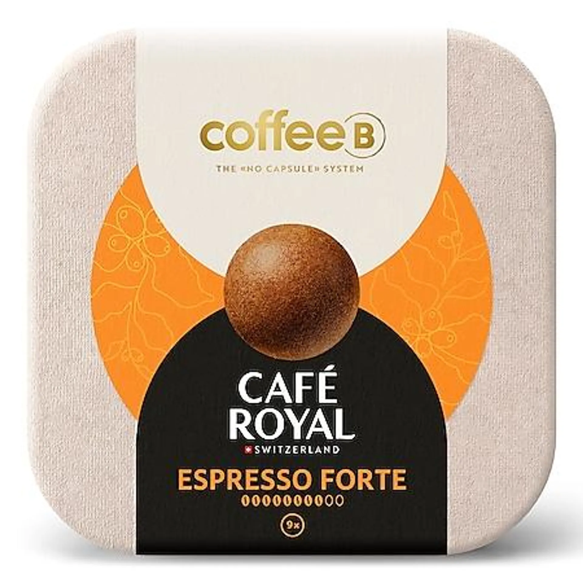 CoffeeB by Café Royal Espresso Forte 9 Coffee Balls, 51 g