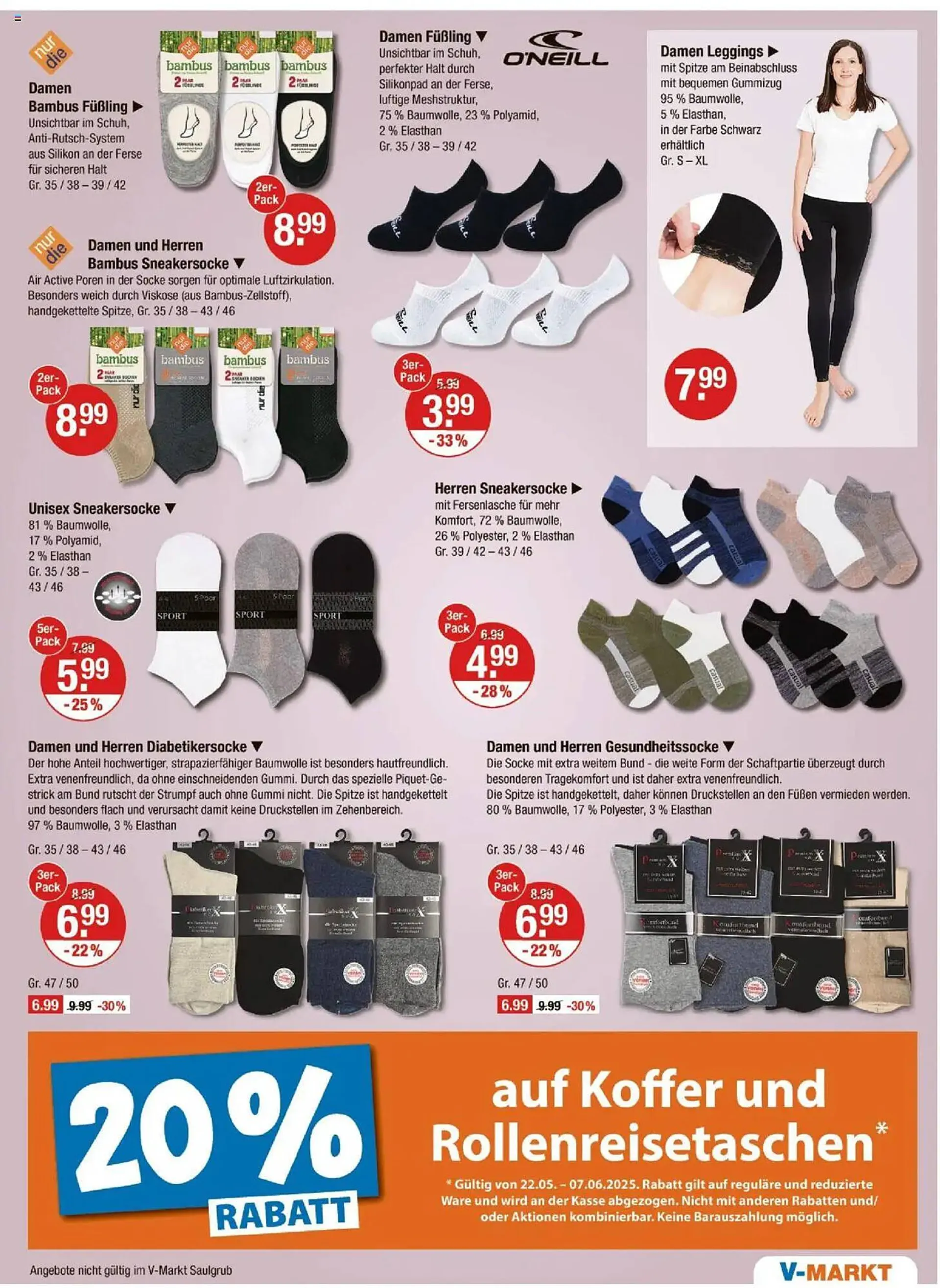 V Markt Prospekt von 22. Mai bis 28. Mai 2025 - Prospekt seite 21