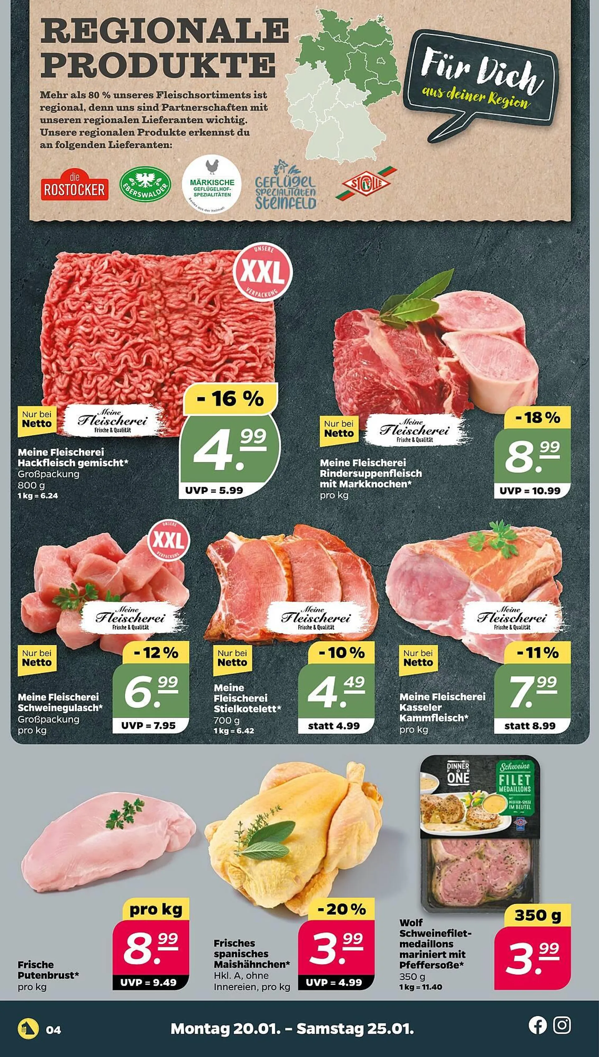 NETTO Prospekt von 20. Januar bis 25. Januar 2025 - Prospekt seite 4