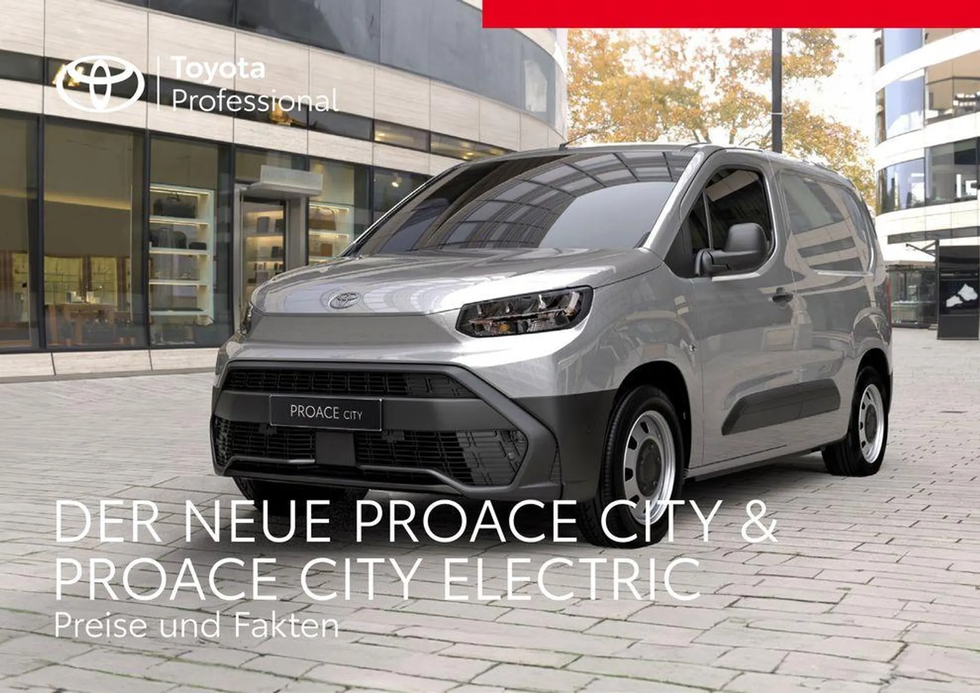 Toyota Proace City / Proace City Electric von 11. Mai bis 11. Mai 2025 - Prospekt seite 1