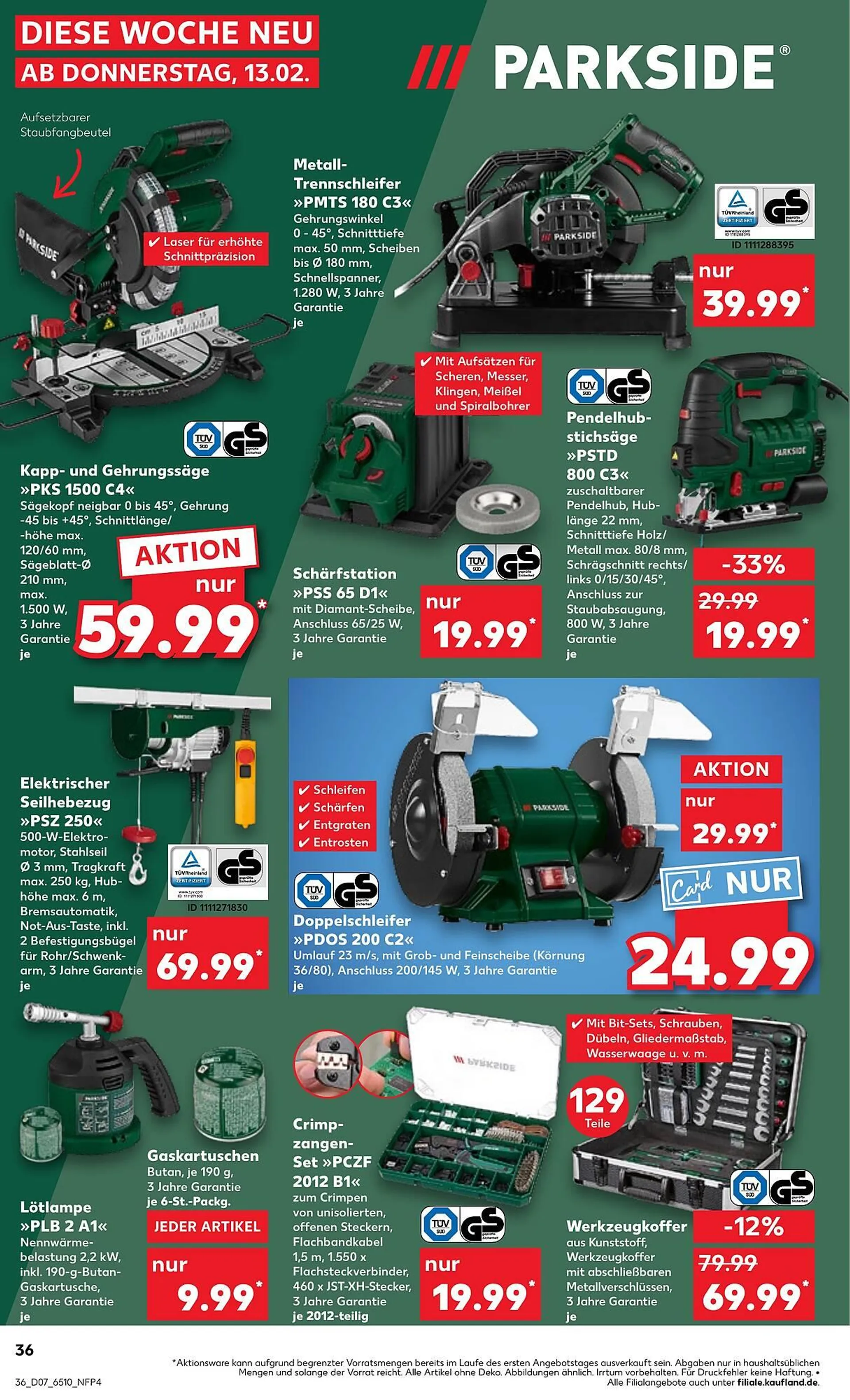 Kaufland Prospekt von 13. Februar bis 19. Februar 2025 - Prospekt seite 36