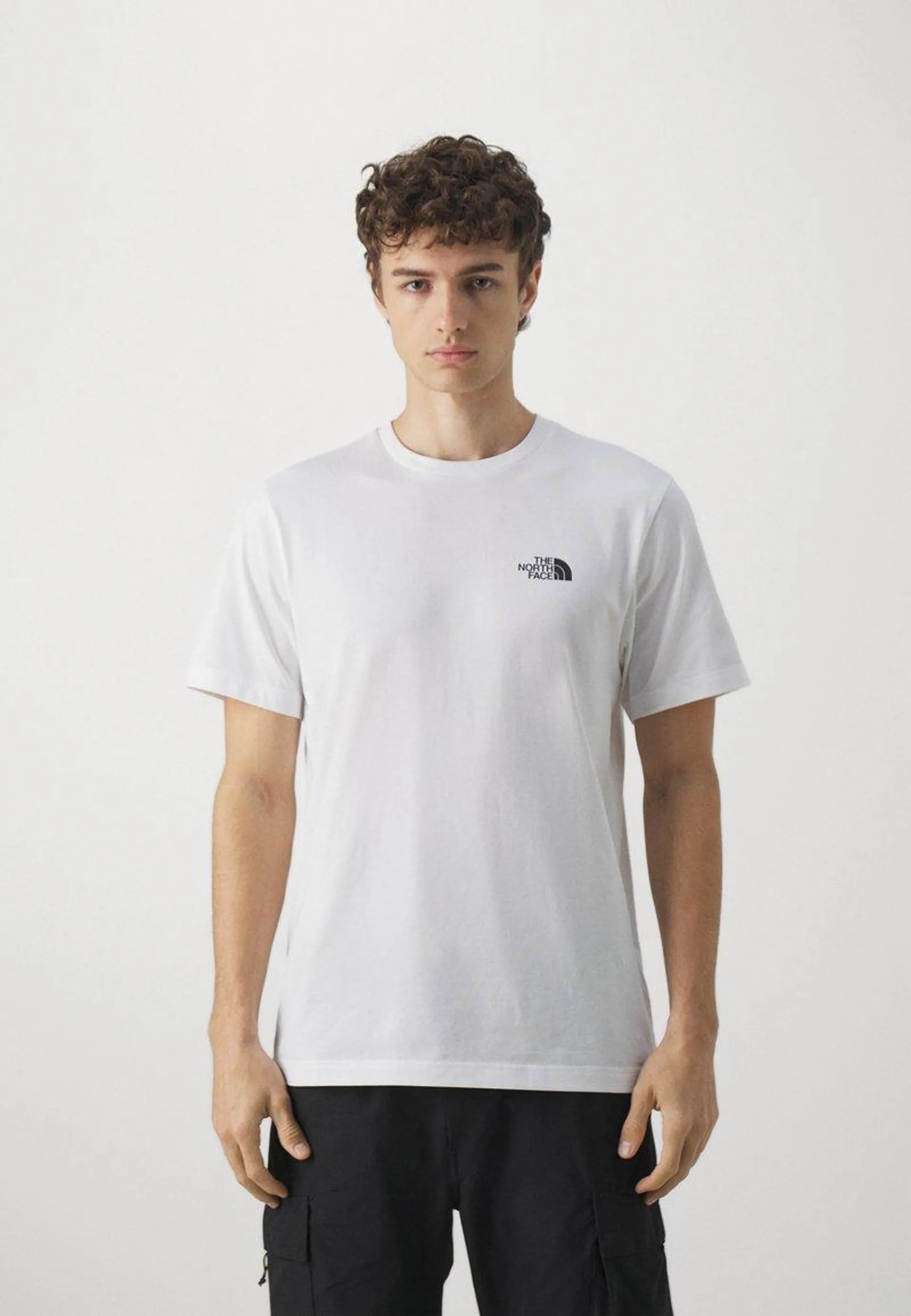 SIMPLE DOME TEE - T-shirt imprimé - white