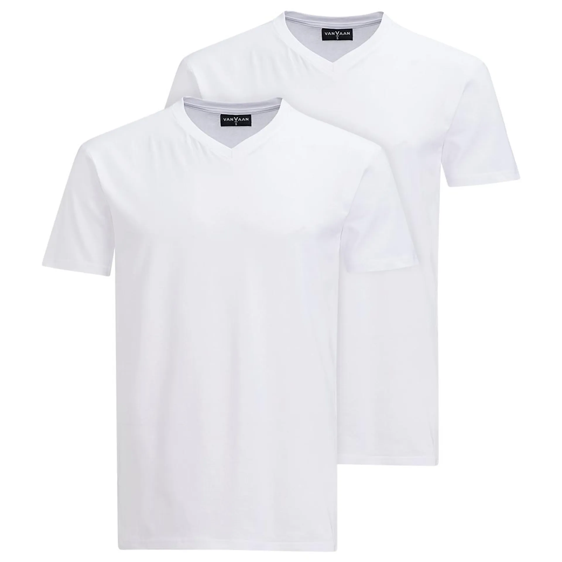 2 Herren T-Shirts mit V-Ausschnitt