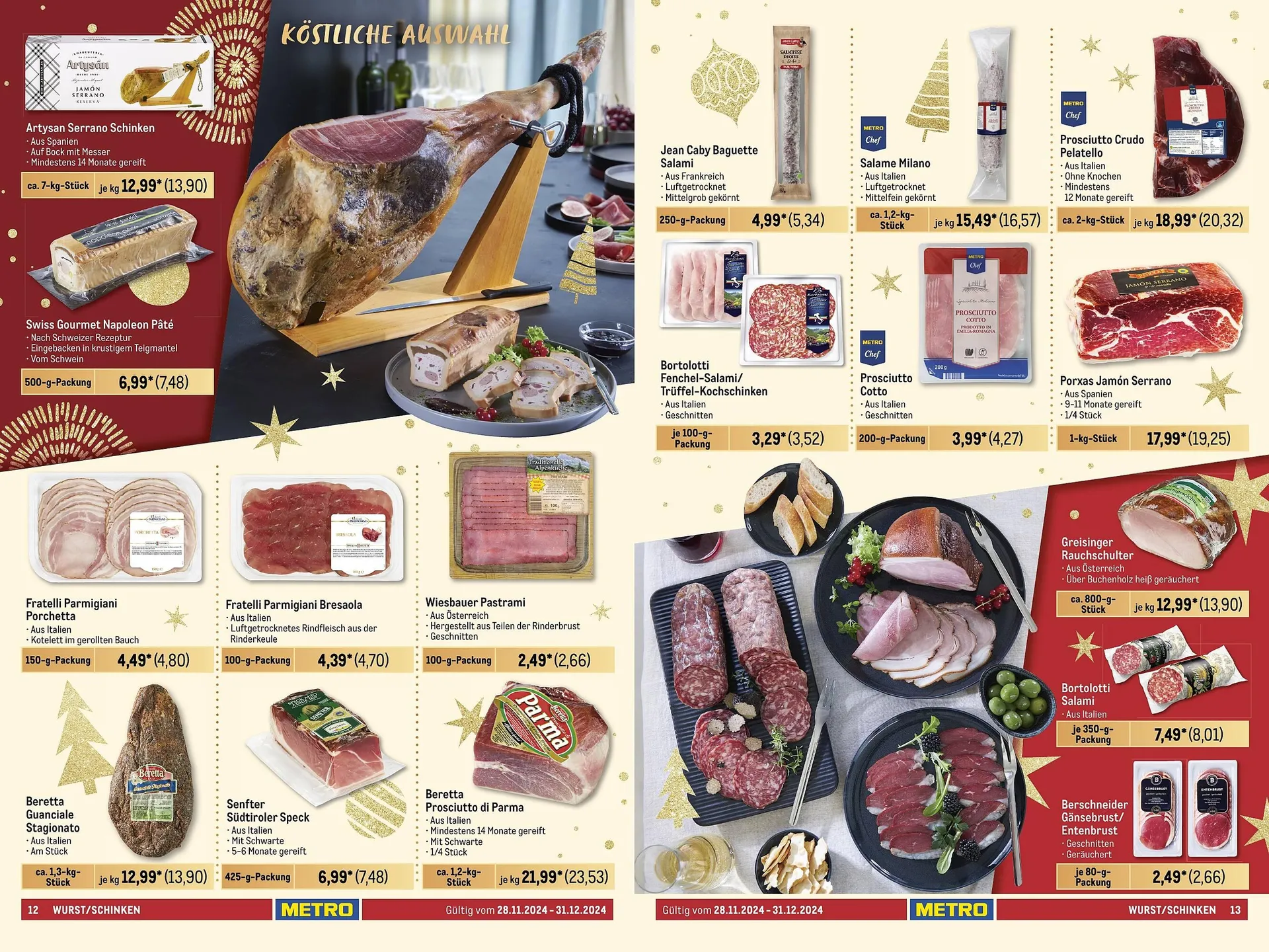 METRO Prospekt von 28. November bis 31. Dezember 2024 - Prospekt seite 7