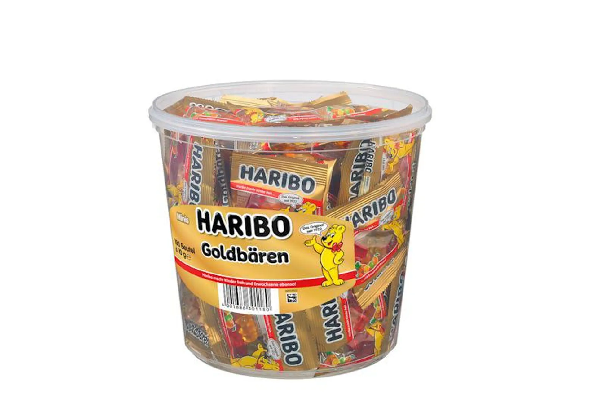 Haribo Goldbären 100 Minibeutel (1 kg)