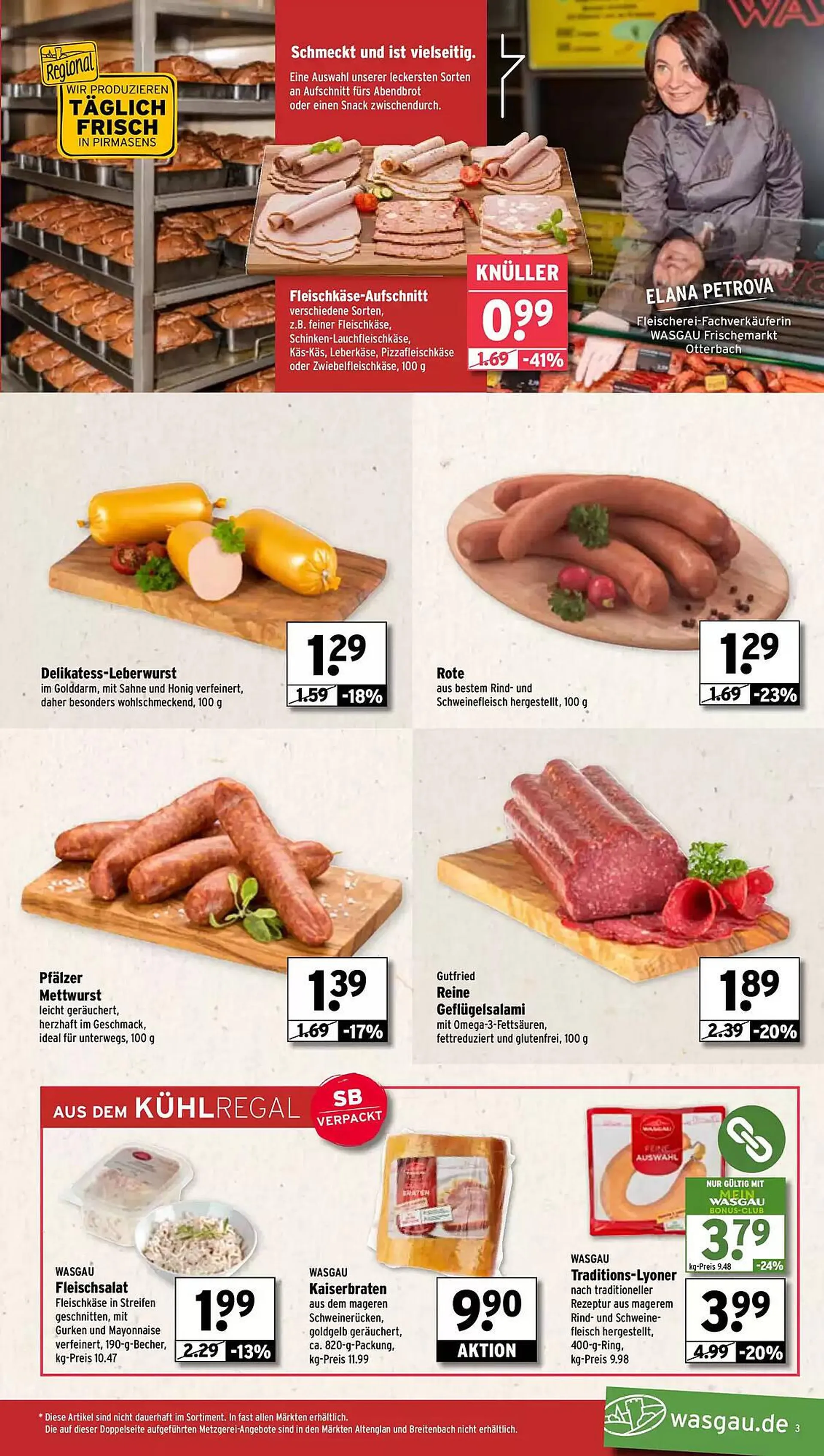 Wasgau Prospekt von 6. Januar bis 12. Januar 2025 - Prospekt seite 3