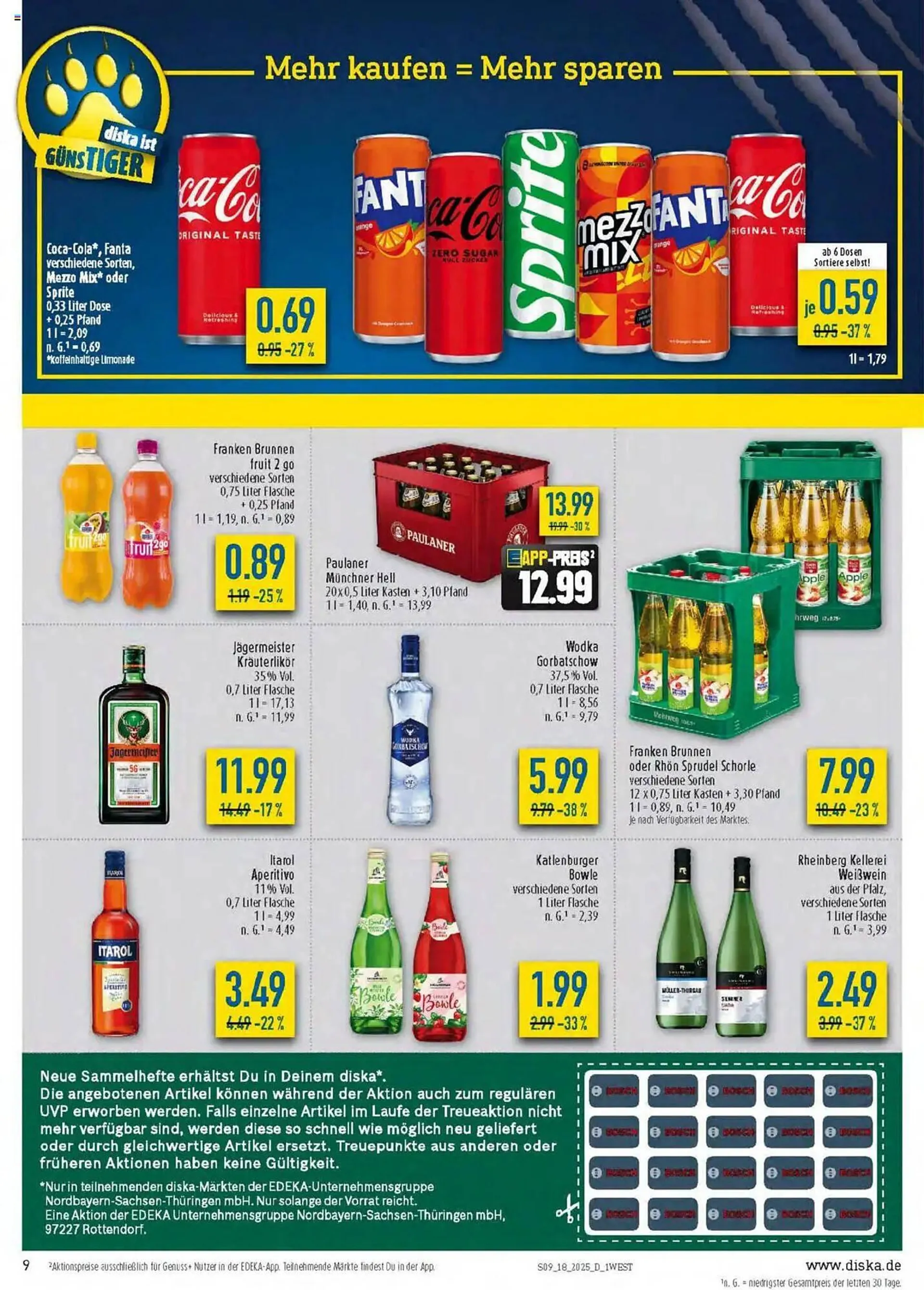 diska Prospekt von 28. April bis 4. Mai 2025 - Prospekt seite 9