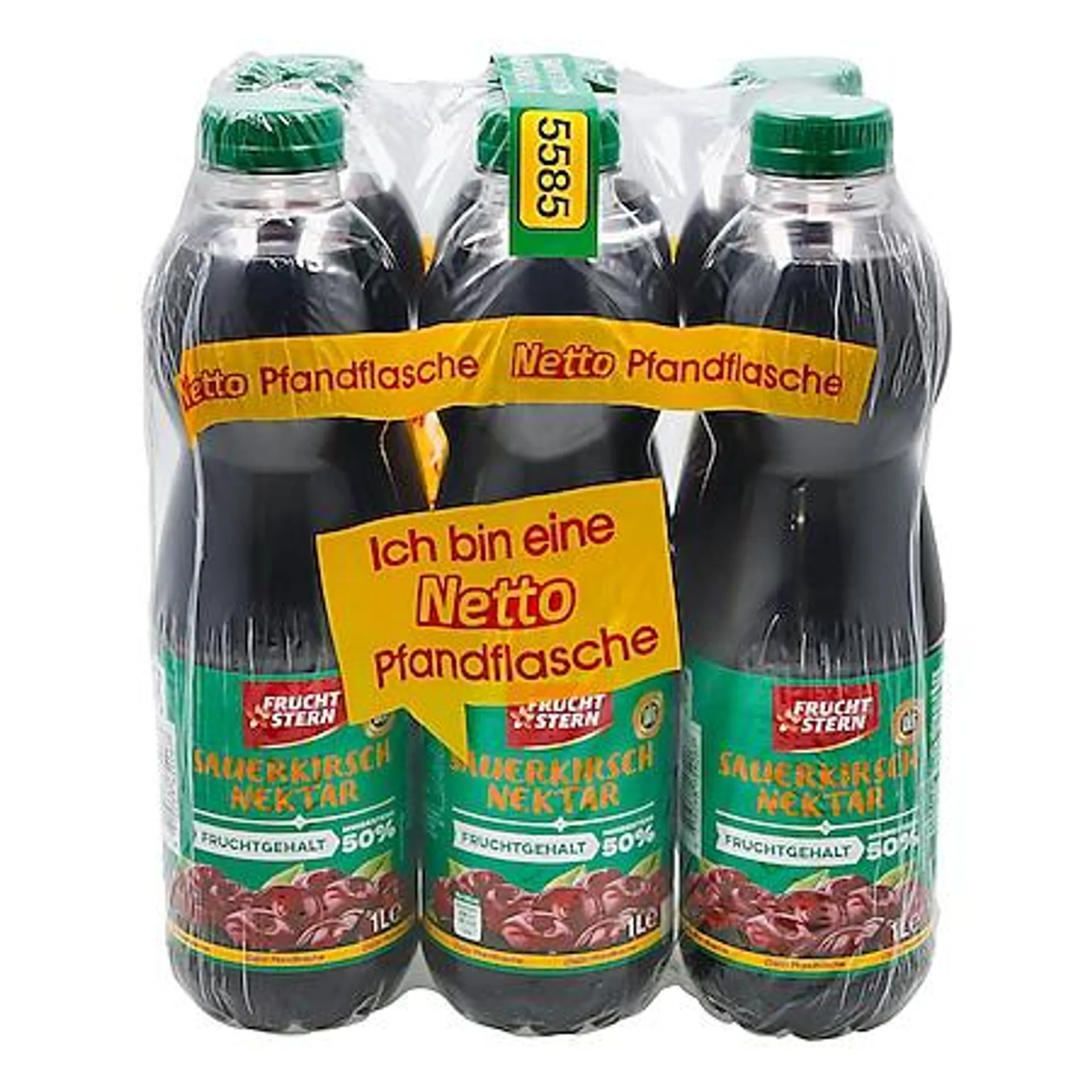 Fruchtstern Sauerkirsch-Nektar 1 Liter, 6er Pack