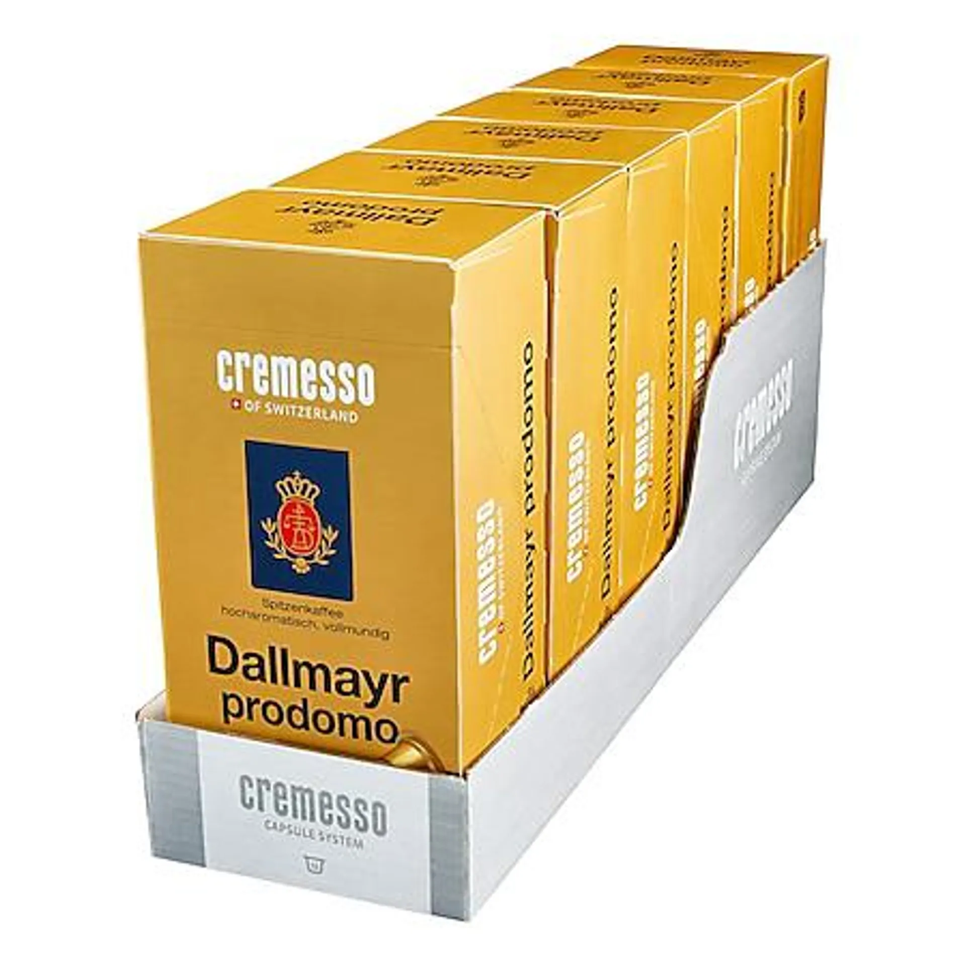 Cremesso Dallmayr Prodomo Kaffee 16 Kapseln 91 g, 6er Pack