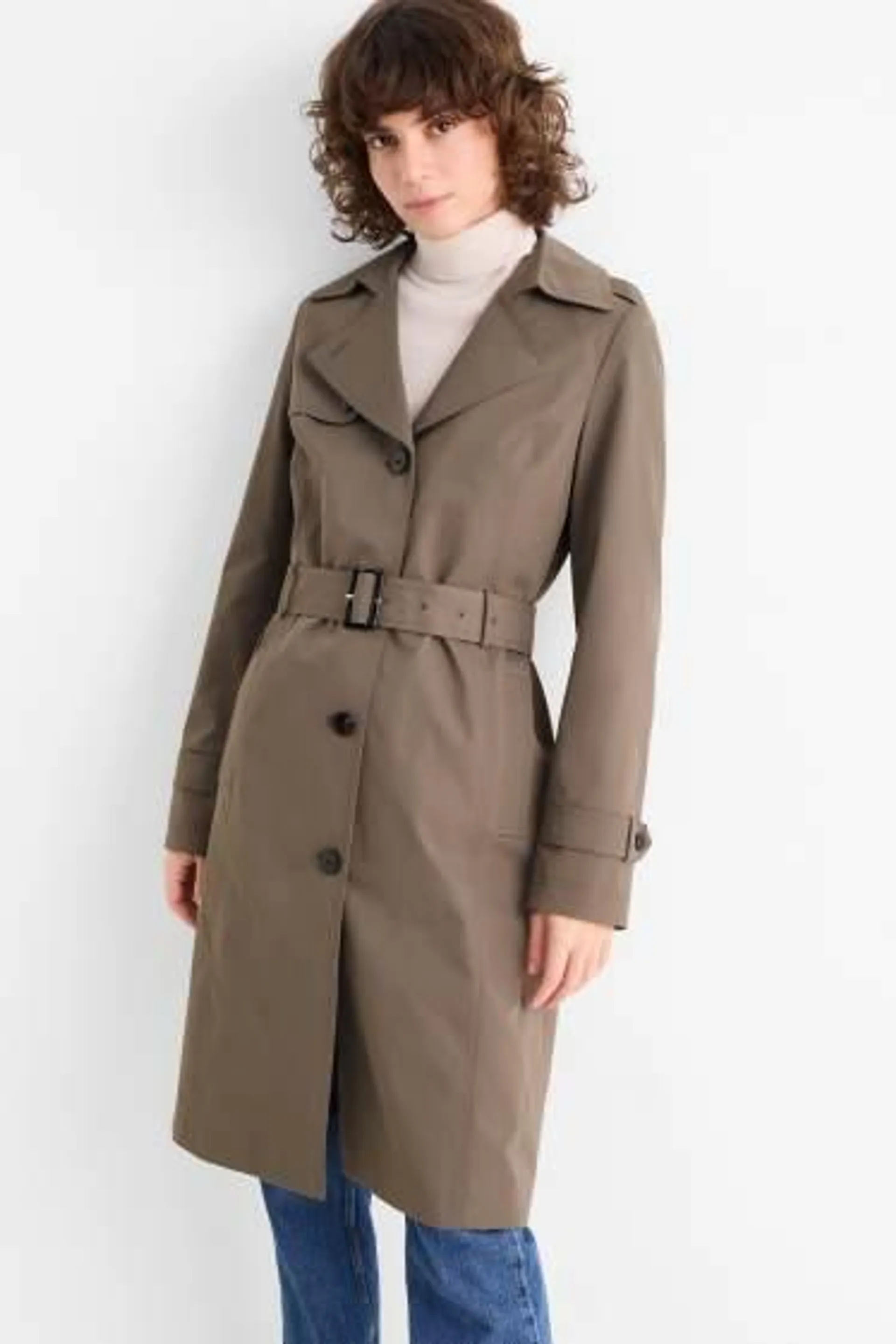 Trench coat - water-repellent