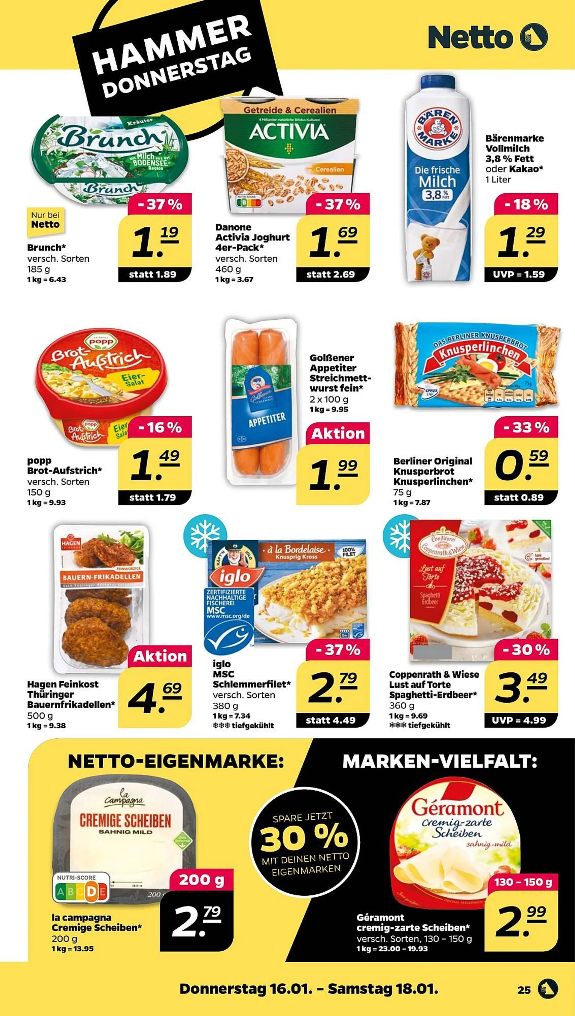 NETTO Prospekt von 13. Januar bis 18. Januar 2025 - Prospekt seite 25