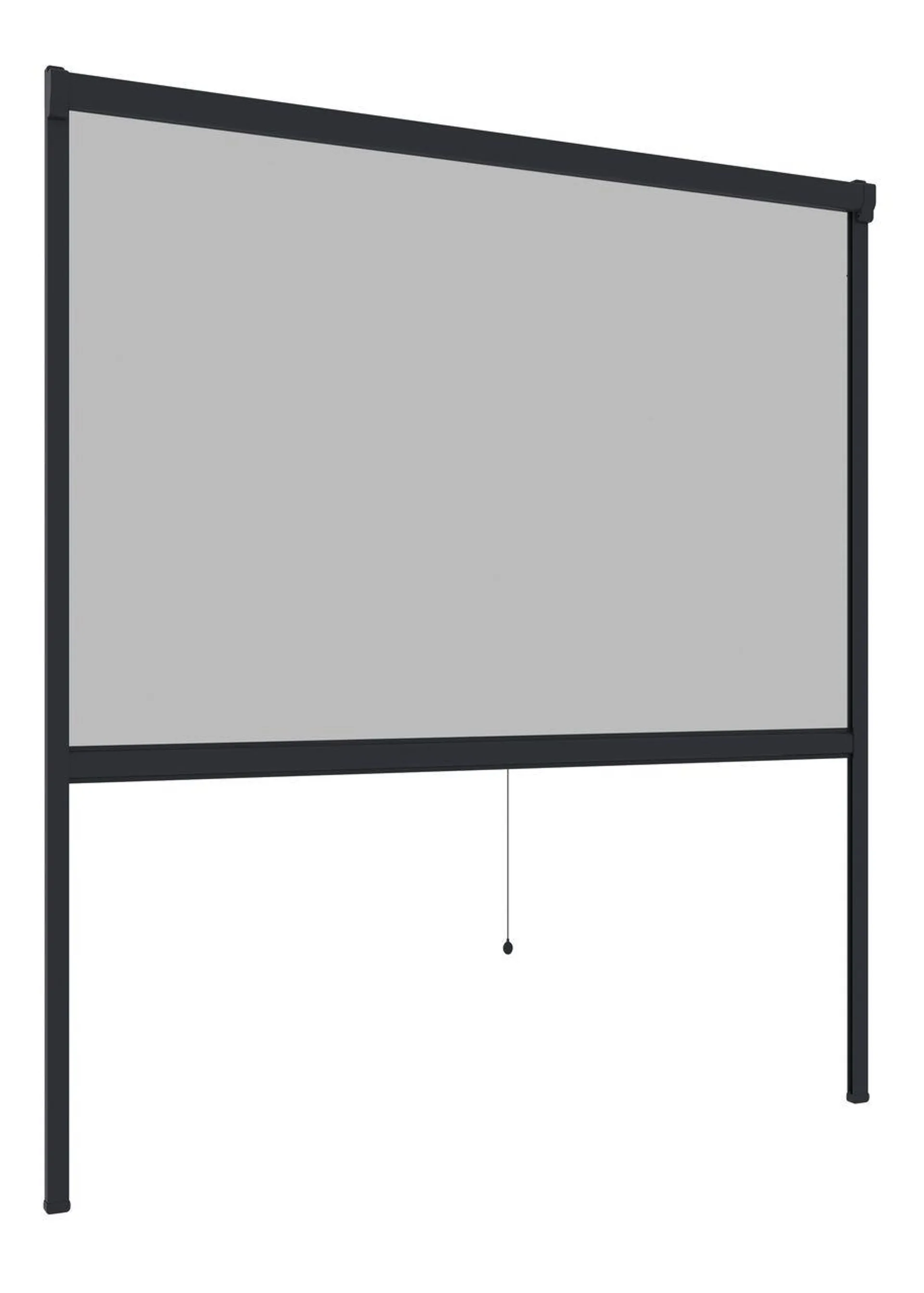 Insektenschutz Plus Rollo Fenster 160x160cm Anthrazit