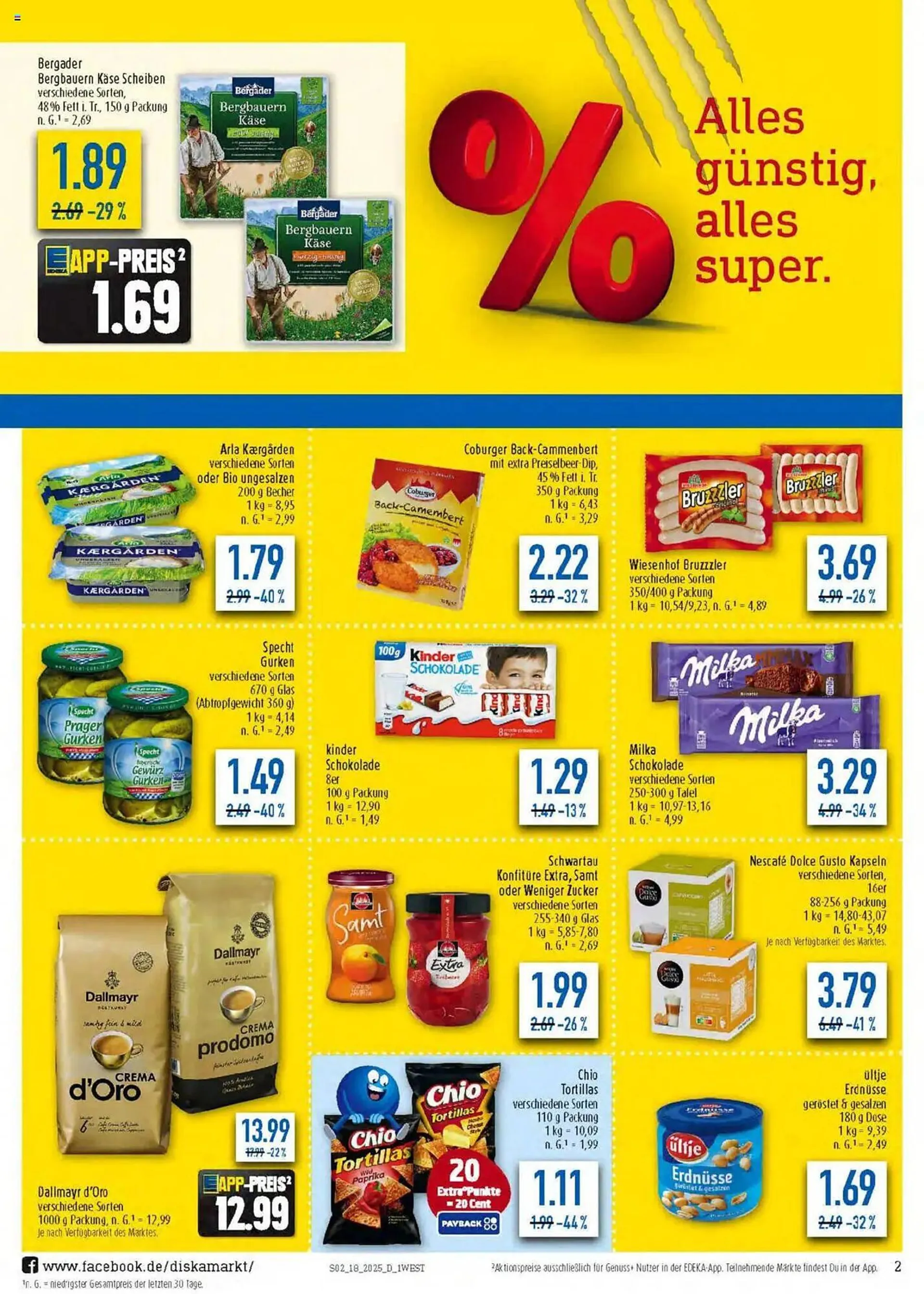 diska Prospekt von 28. April bis 4. Mai 2025 - Prospekt seite 2