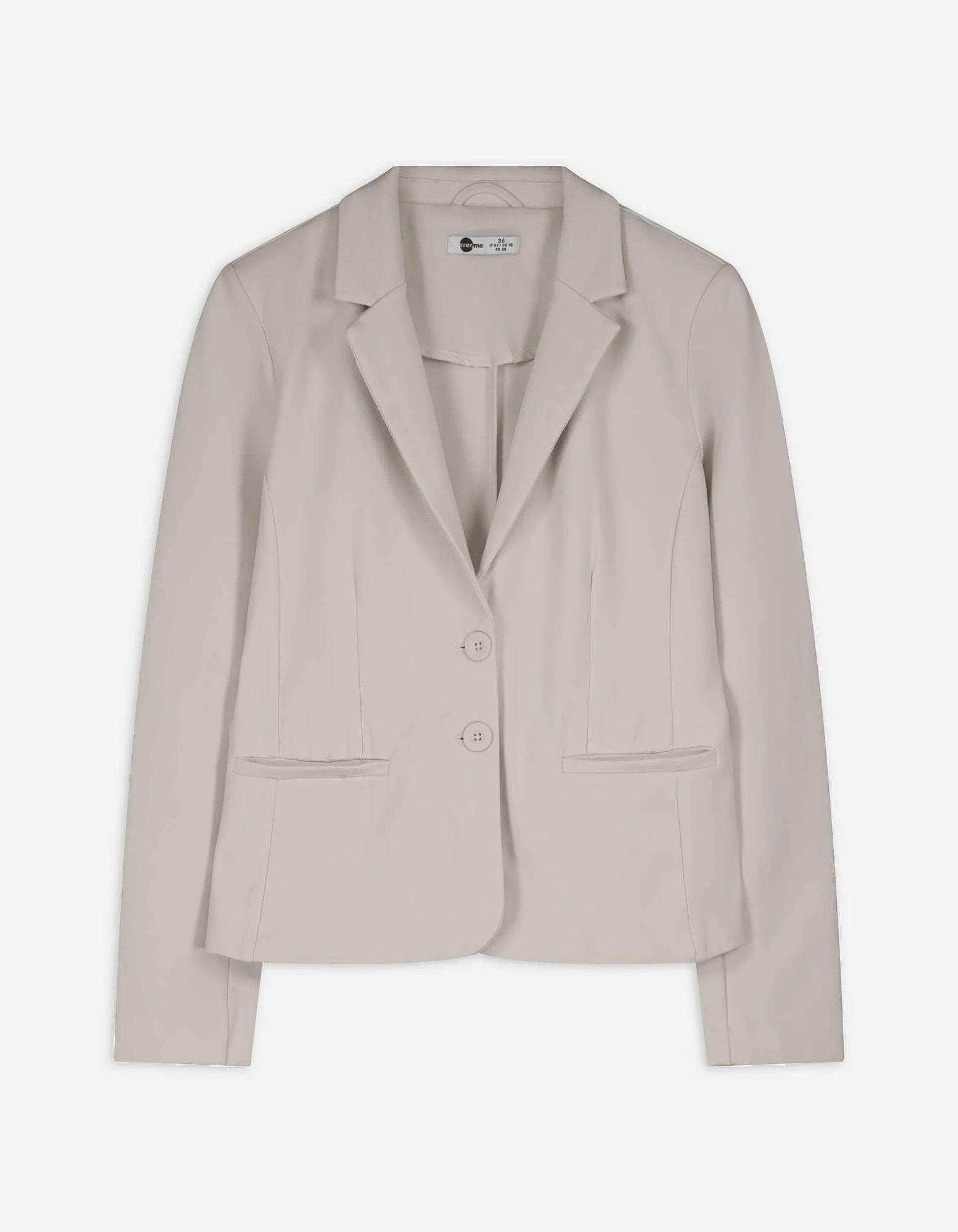 Blazer - Knopfleiste - beige