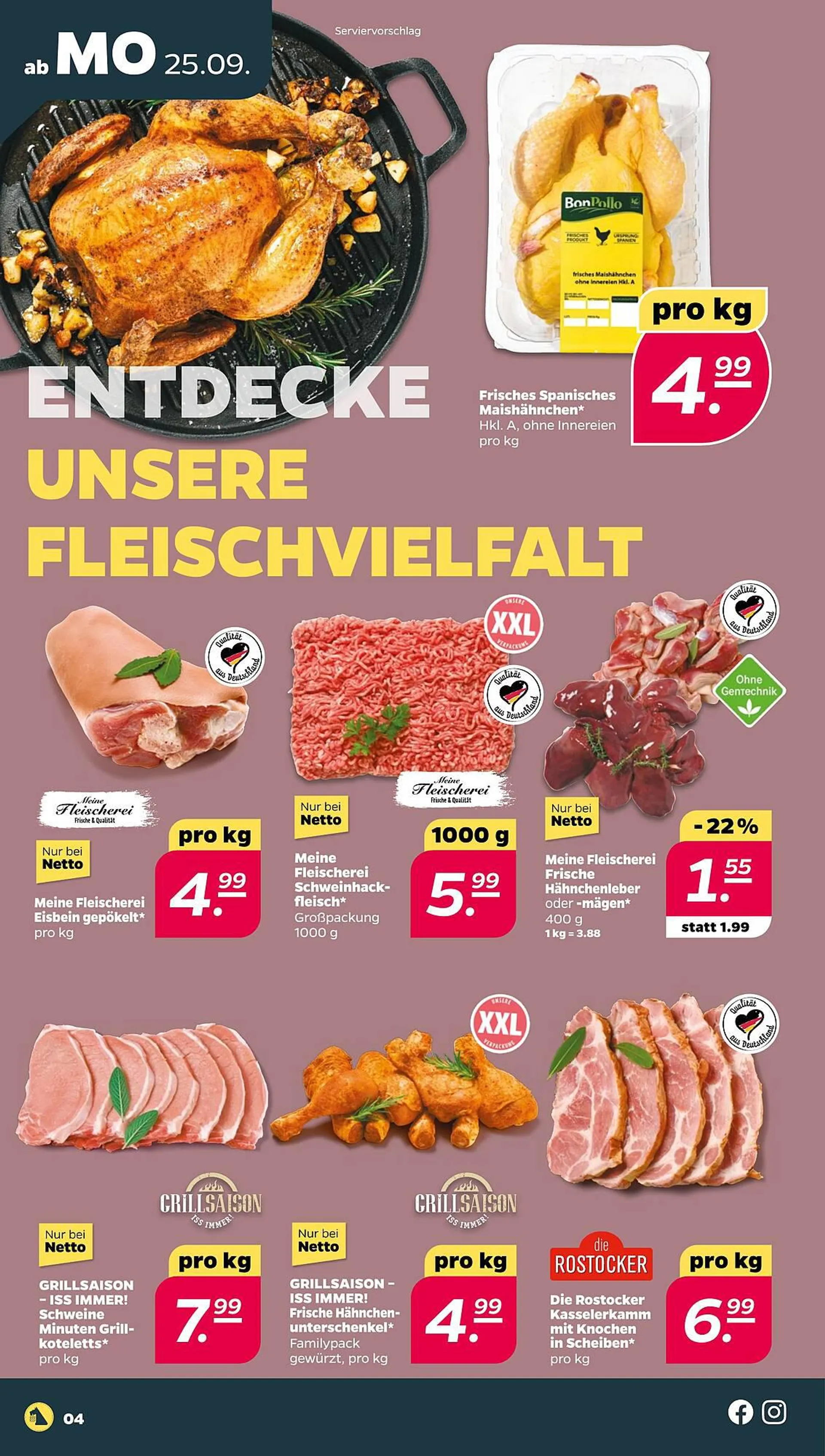 NETTO Prospekt von 25. September bis 30. September 2023 - Prospekt seite 4