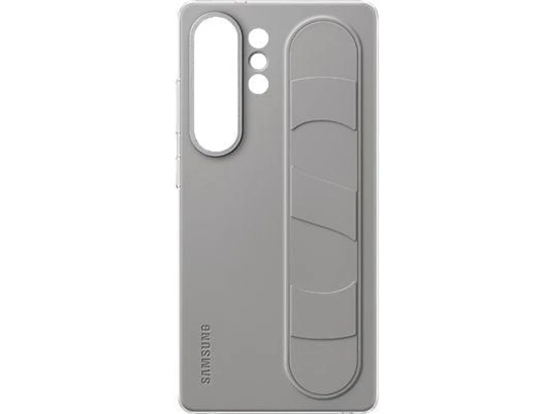 SAMSUNG Standing Grip, Backcover, Samsung, Galaxy S25 ultra, Gray