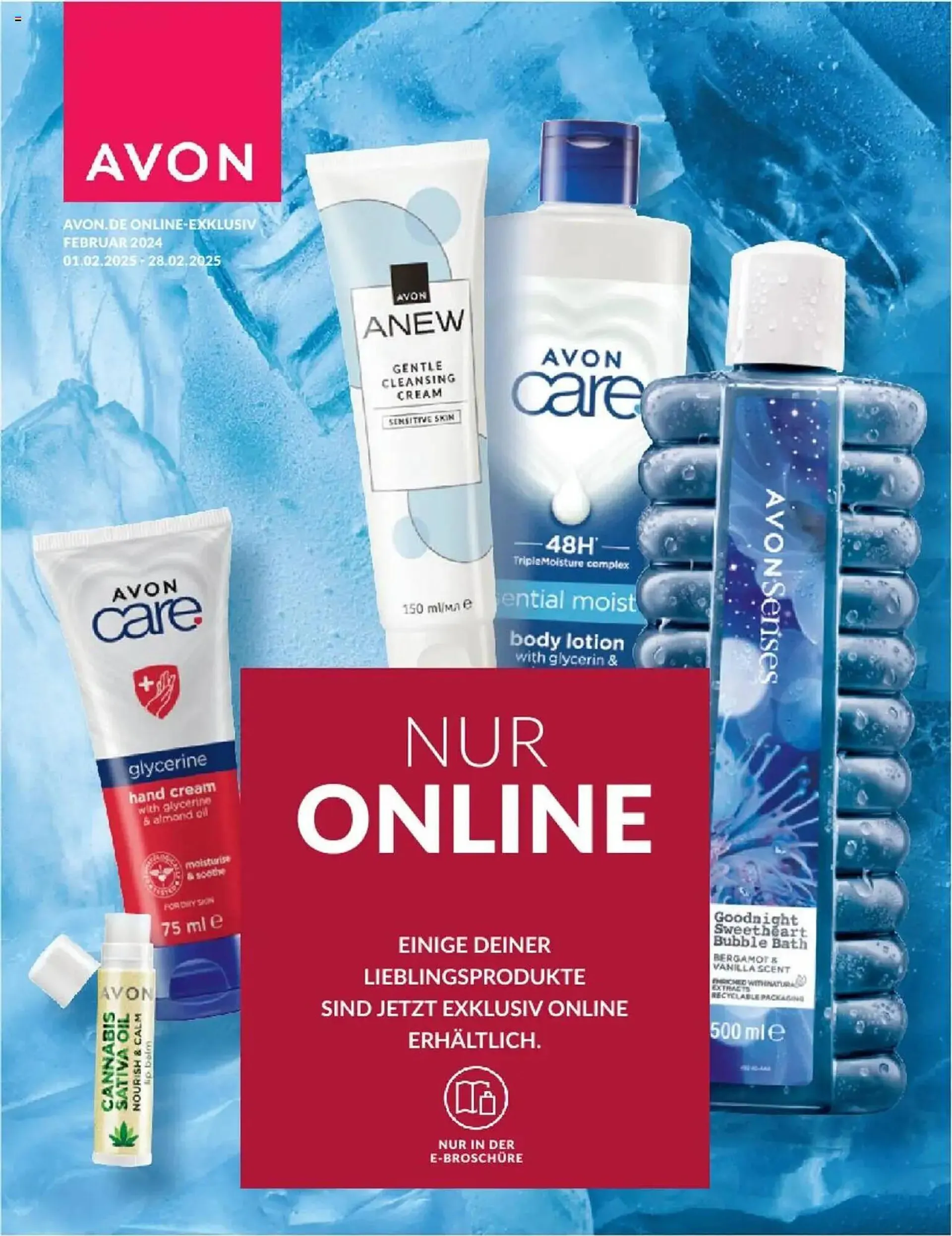 Avon Prospekt von 1. Februar bis 28. Februar 2025 - Prospekt seite 1