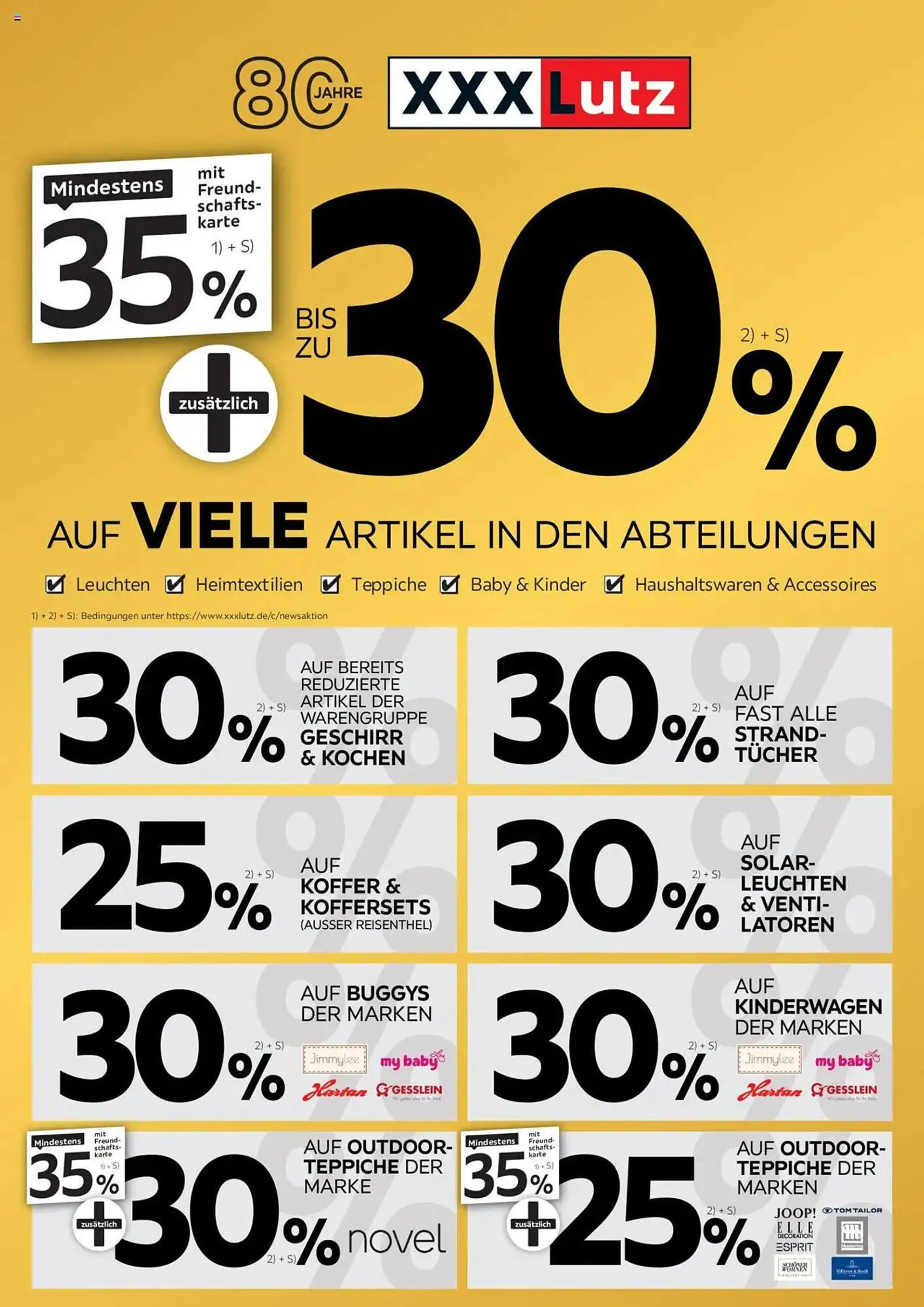 XXXLutz Prospekt von 16. Juli bis 31. August 2025 - Prospekt seite 1