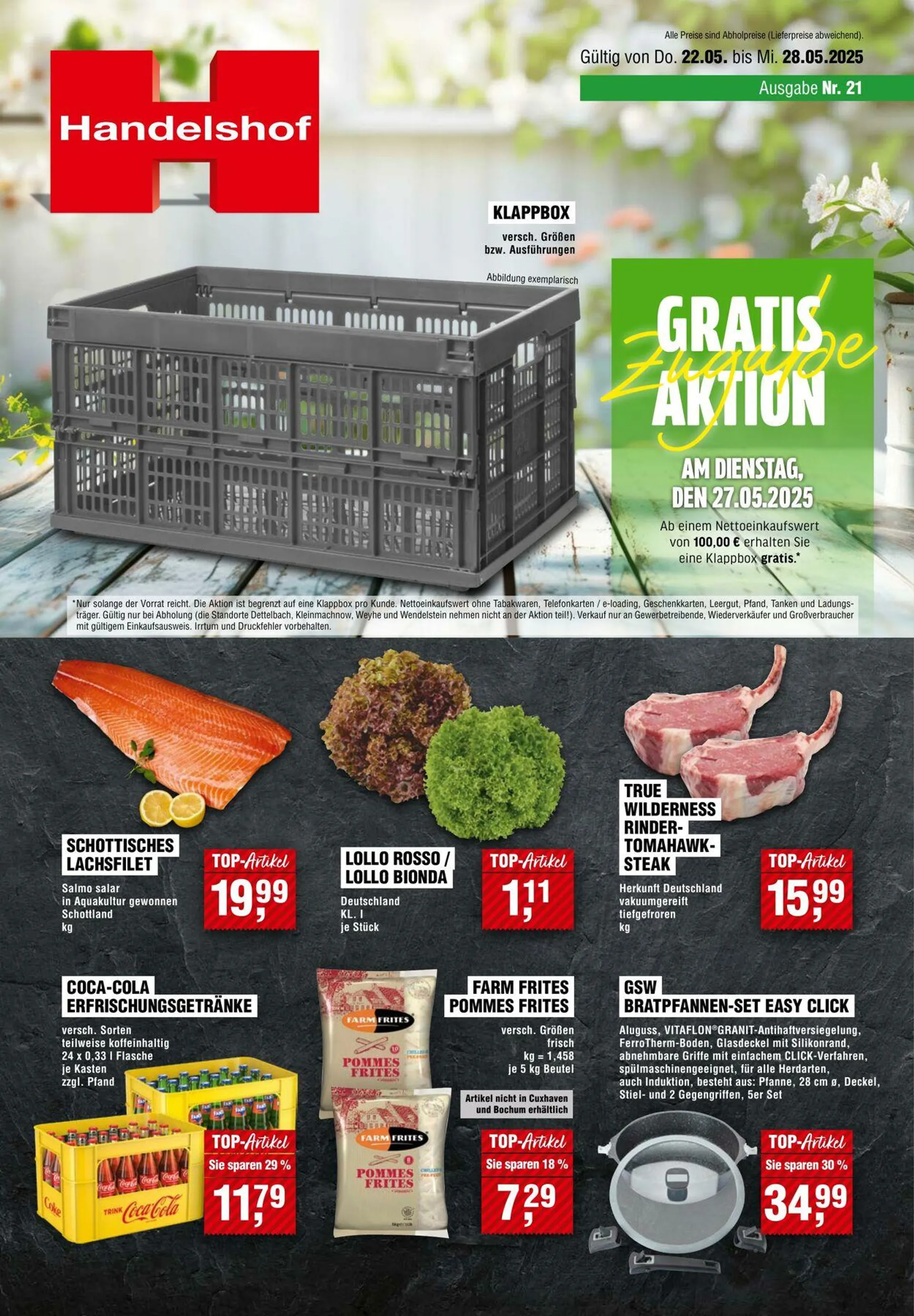 Handelshof von 20. Mai bis 3. Juni 2025 - Prospekt seite 1