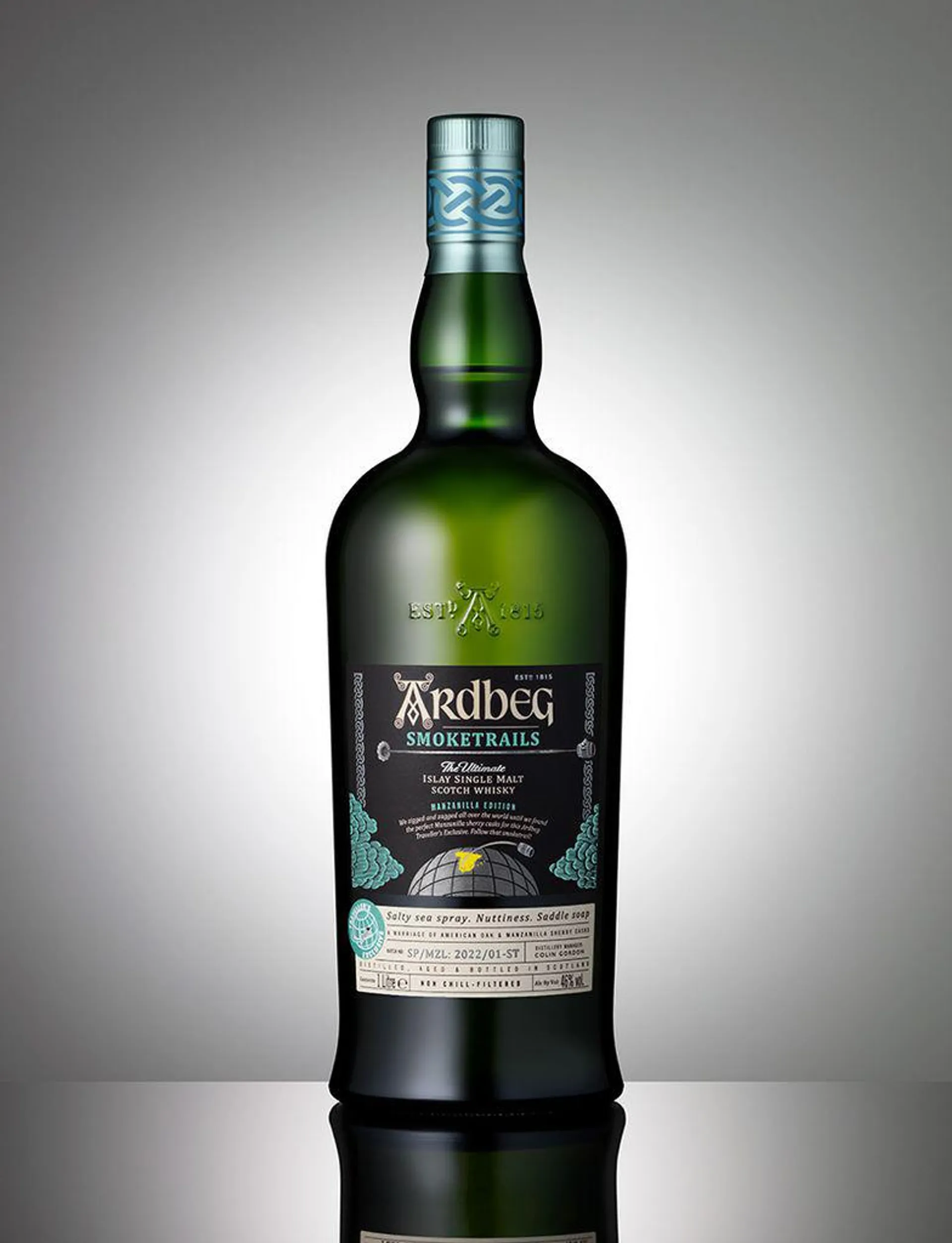 Ardbeg Smoketrails, Manzanilla-Finish Edition - 1 L - 46 % Whisky Single Malt