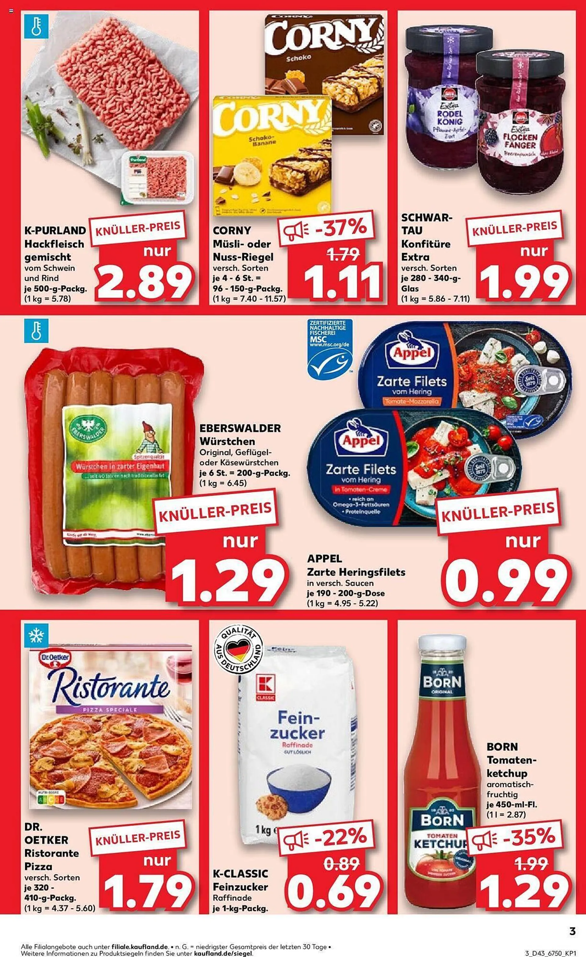 Kaufland Prospekt von 24. Oktober bis 30. Oktober 2024 - Prospekt seite 3