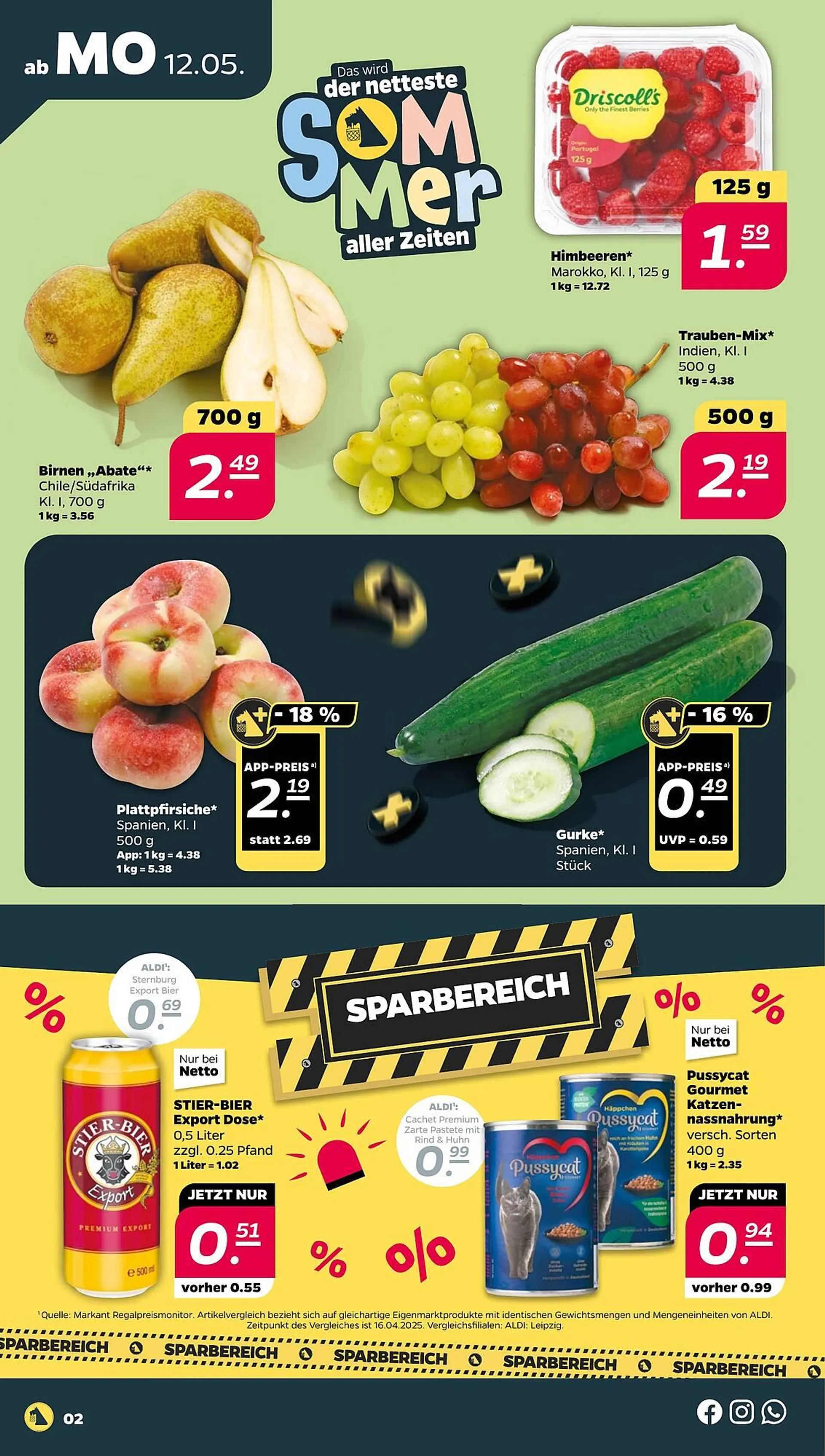NETTO Prospekt von 12. Mai bis 17. Mai 2025 - Prospekt seite 2