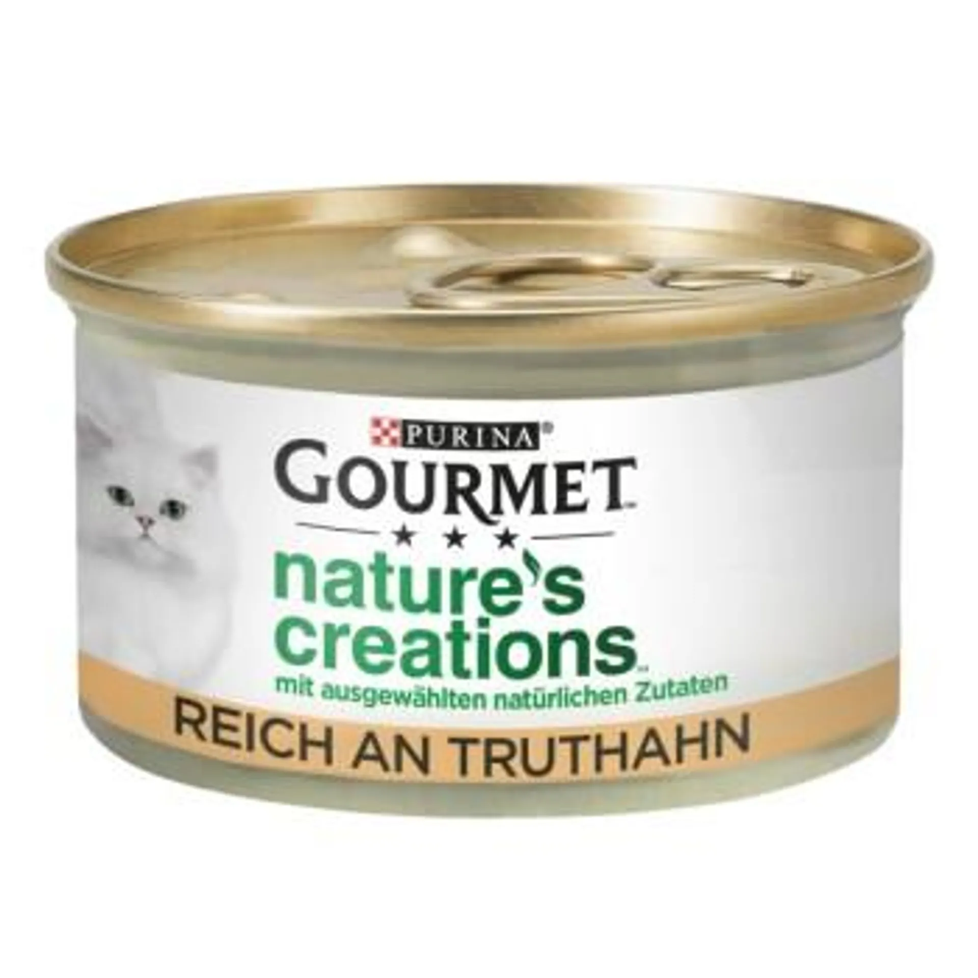 GOURMET Nature's Creations 12x85g Truthahn