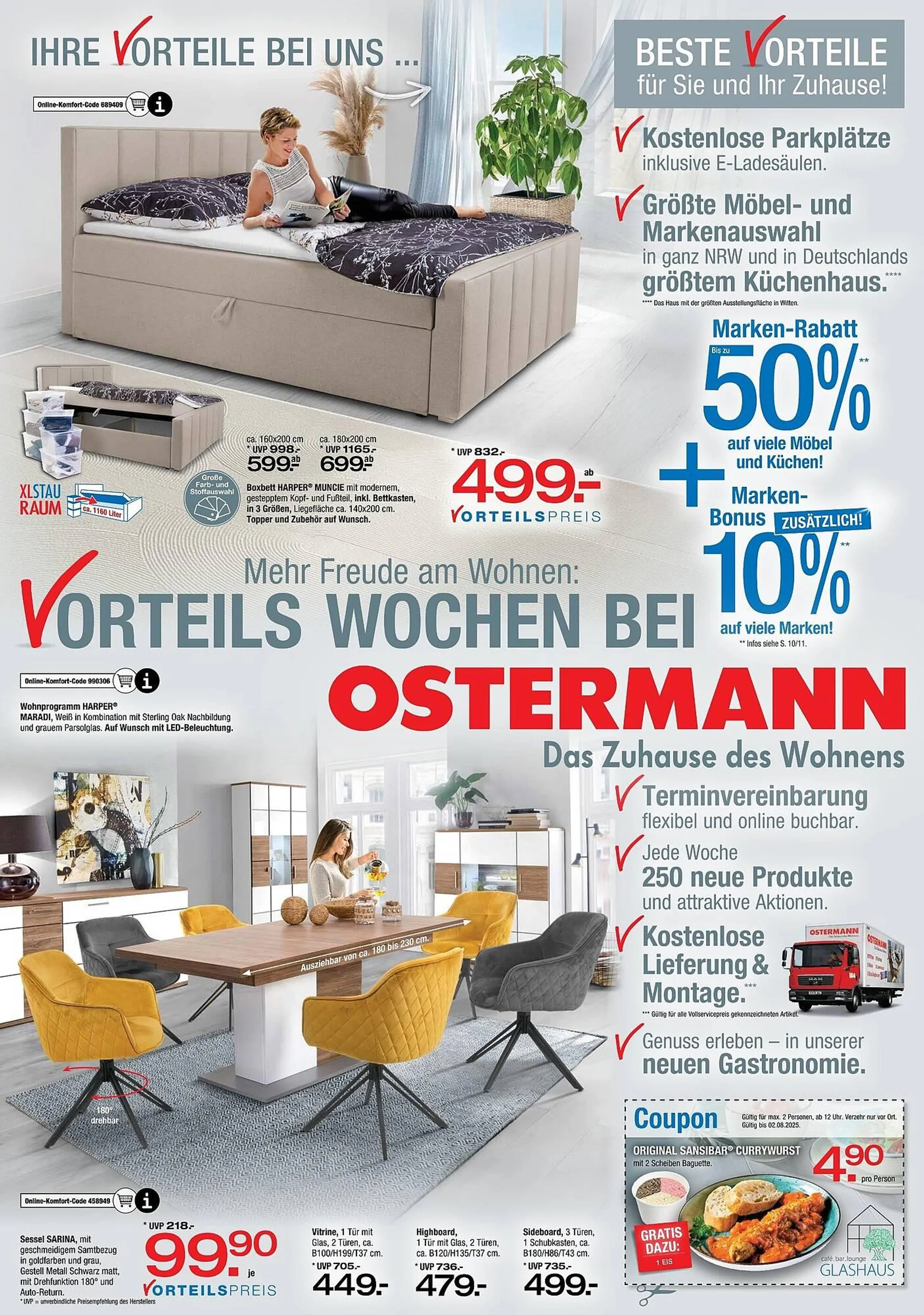 Ostermann Prospekt von 12. Juli bis 1. August 2025 - Prospekt seite 1