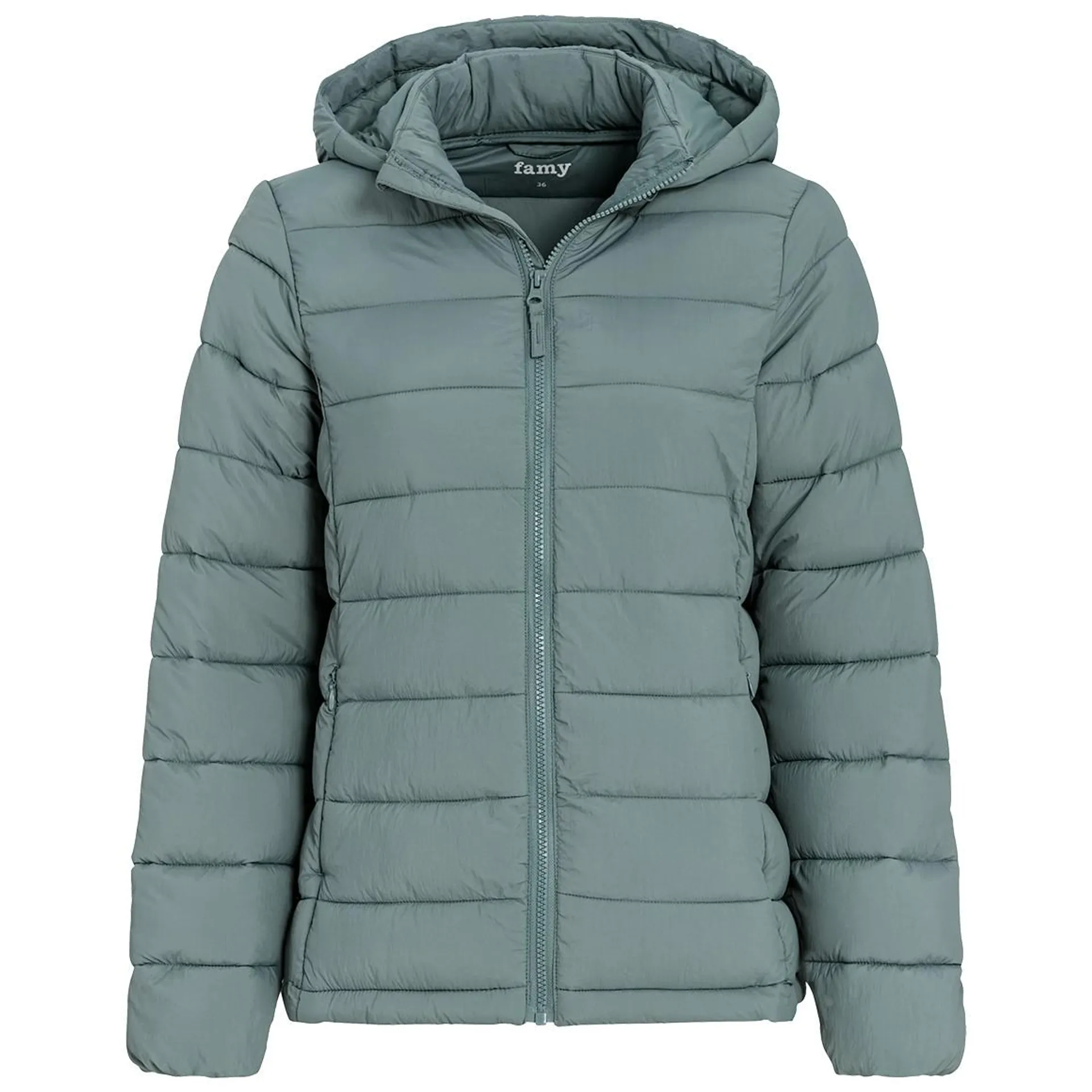 Damen Steppjacke mit abnehmbarer Kapuze