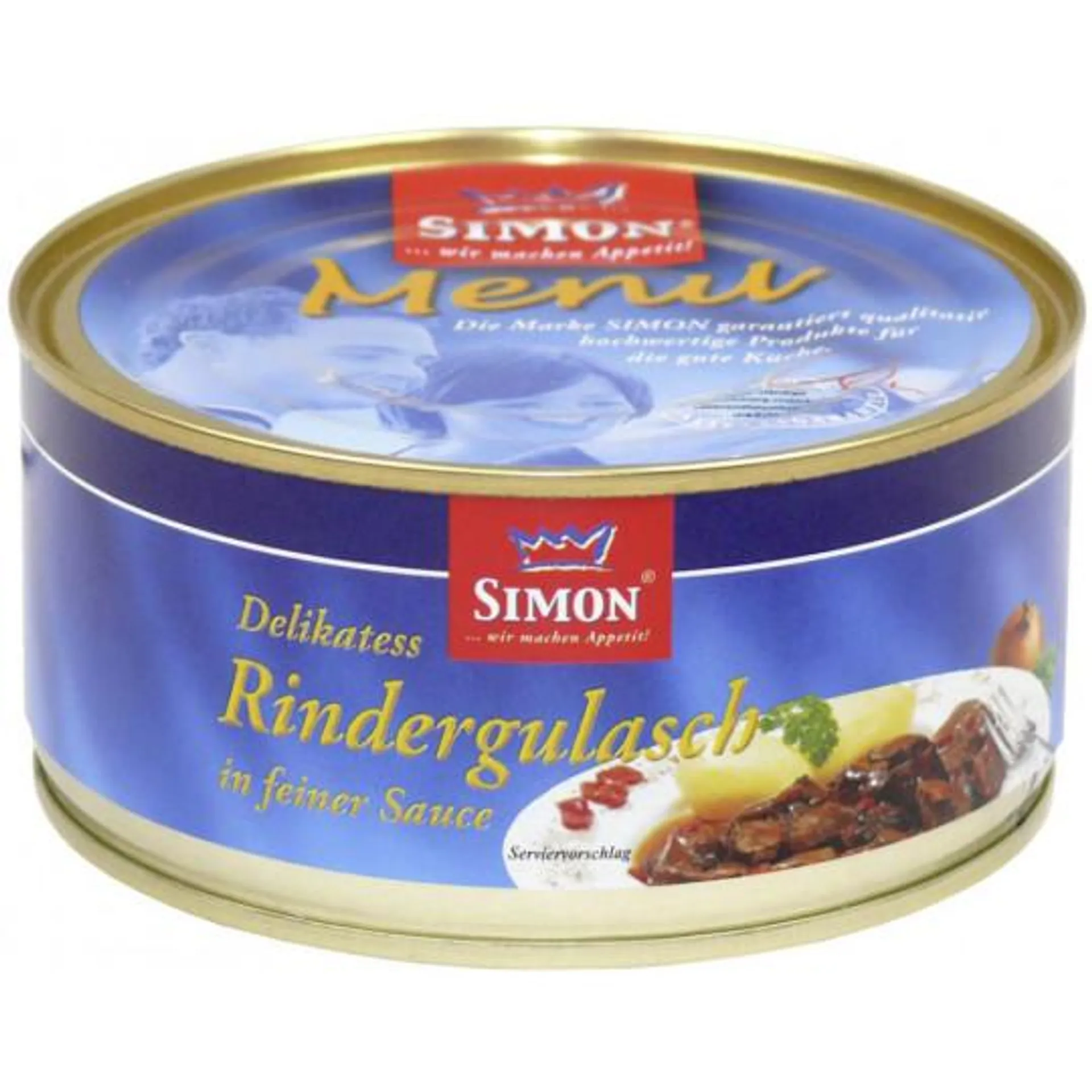 Simon Delikatess Rindergulasch in feiner Sauce 300G